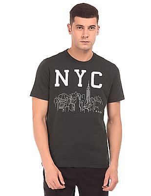 Aeropostale Applique Front Slub T-Shirt Aeropostale Applique Front Slub T-Shirt