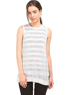 Nautica Layered High Slit Top Nautica Layered High Slit Top