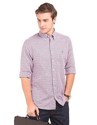 Gant Quick Dry Gingham Check Shirt Gant Quick Dry Gingham Check Shirt