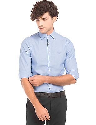 Gant Dobby Fitted Shirt Gant Dobby Fitted Shirt