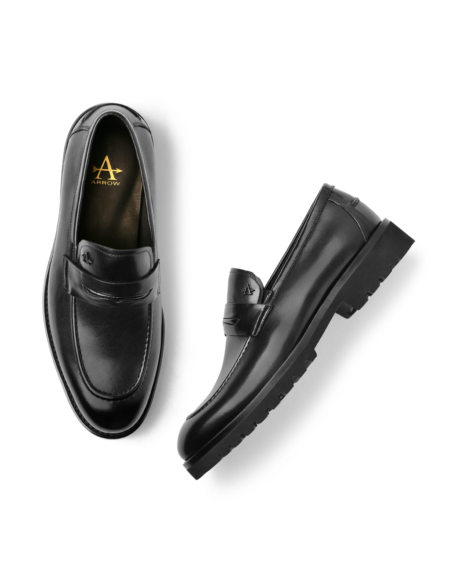 Buy Arrow Men Leather Marcos Loafers