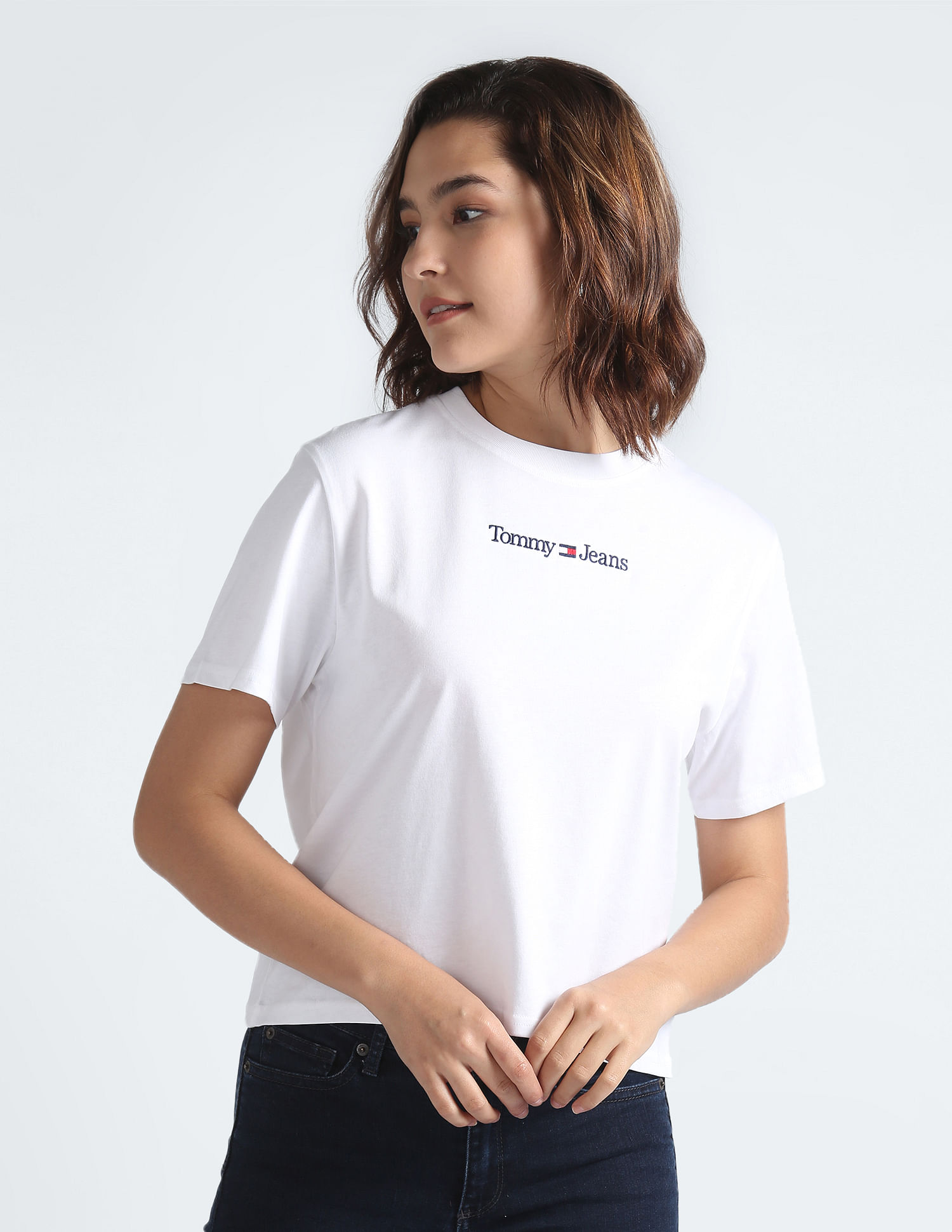 Tommy Hilfiger Classic Fit Serif Linear Logo T-Shirt