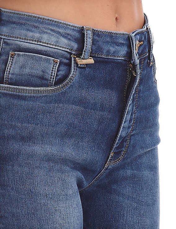 Flying Machine Women Veronica Skinny Fit Stone Wash Jeans