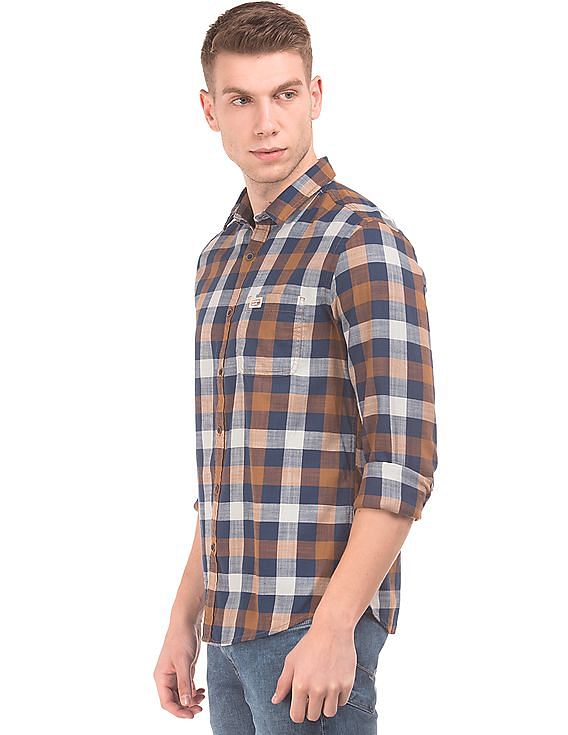 U.S. Polo Assn. Denim Co. Slim Fit Check Shirt