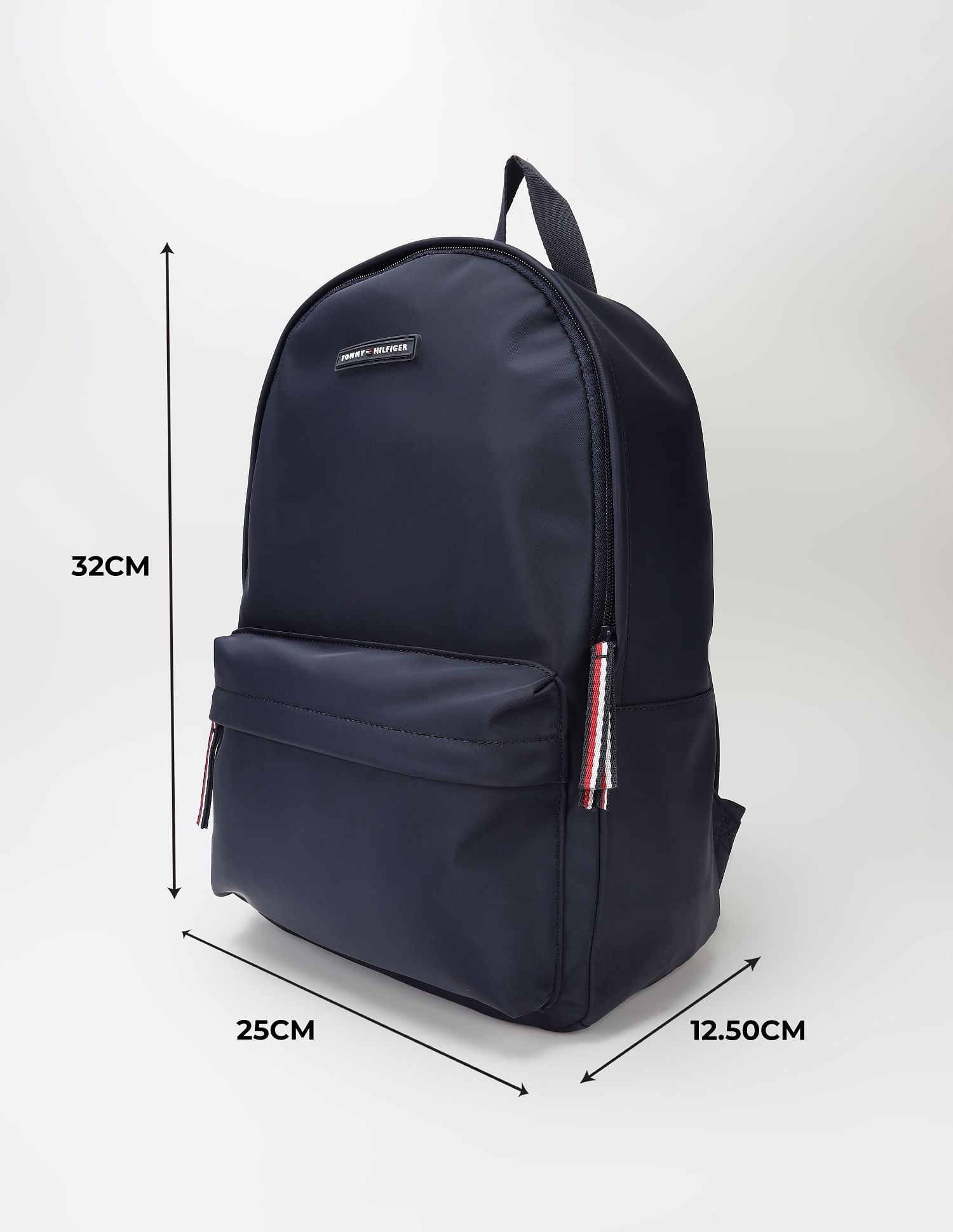 Tommy Hilfiger Solid Navy Nylon Backpack