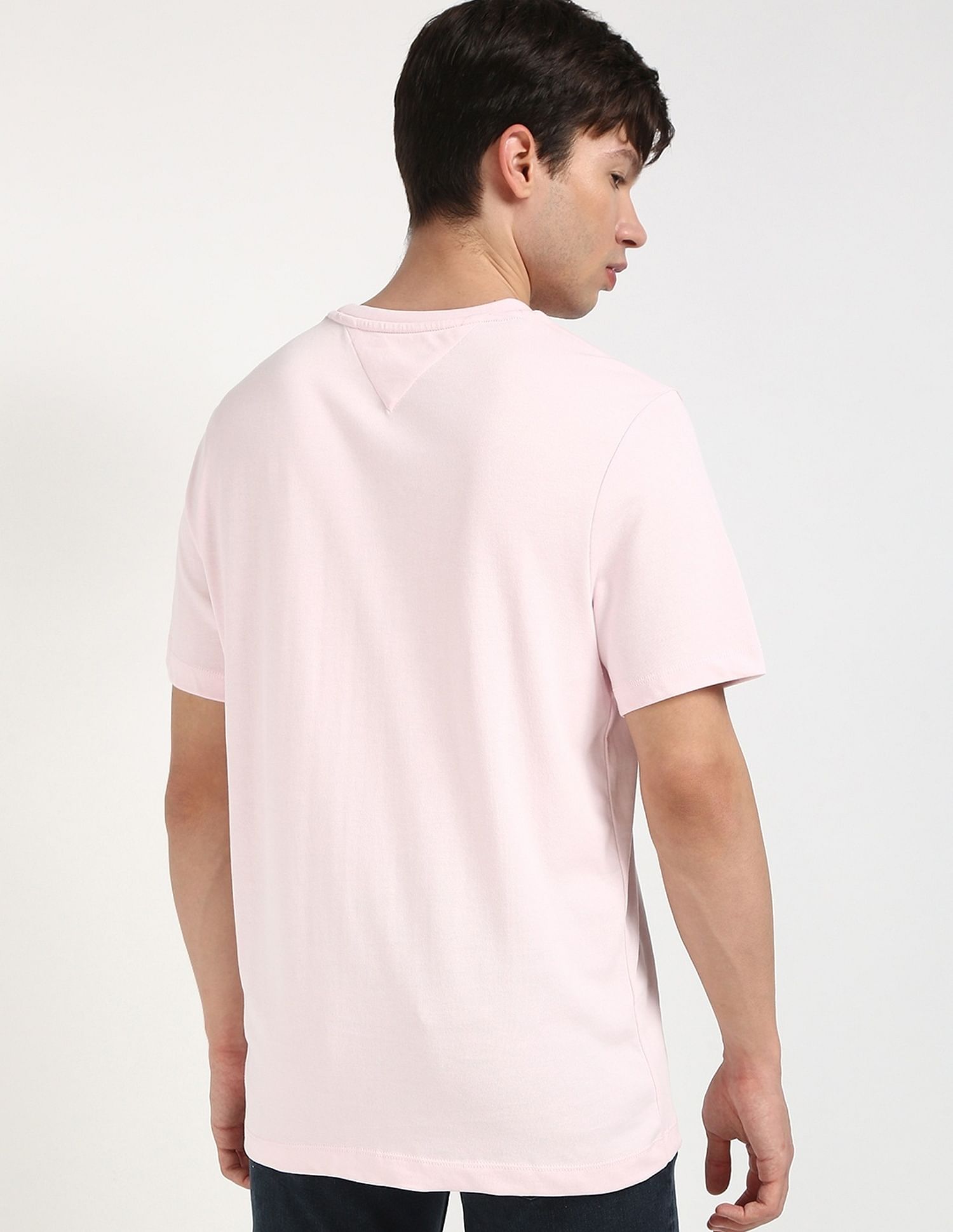 Tommy Hilfiger Solid Regular-Fit Cotton T-Shirt