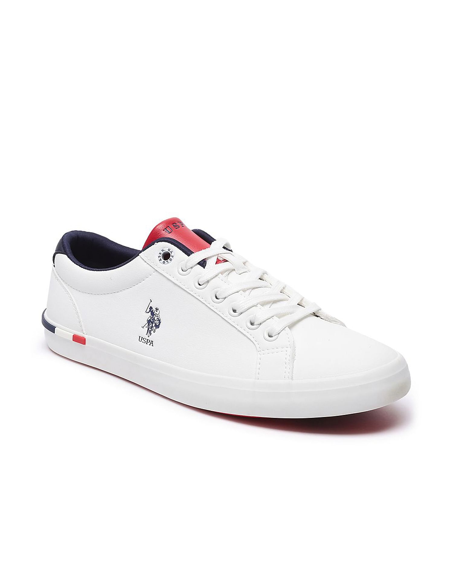U.S. Polo Assn. Men Solid Panelled Anton Sneakers