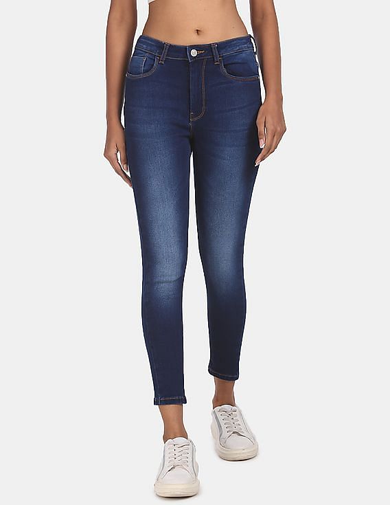 Flying Machine Women High Rise Veronica Skinny Fit Jeans