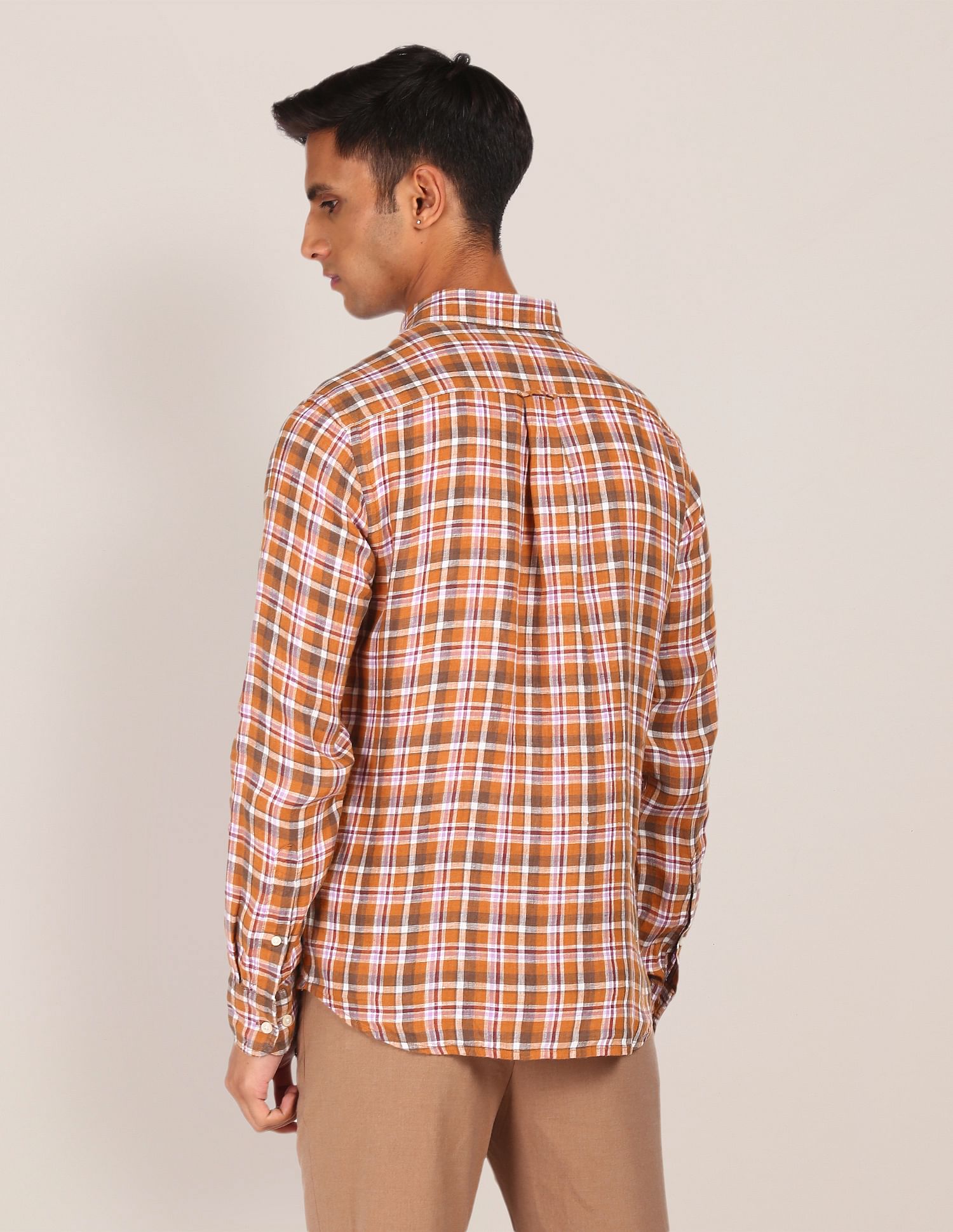 U.S. Polo Assn. Button Down Check Casual Shirt