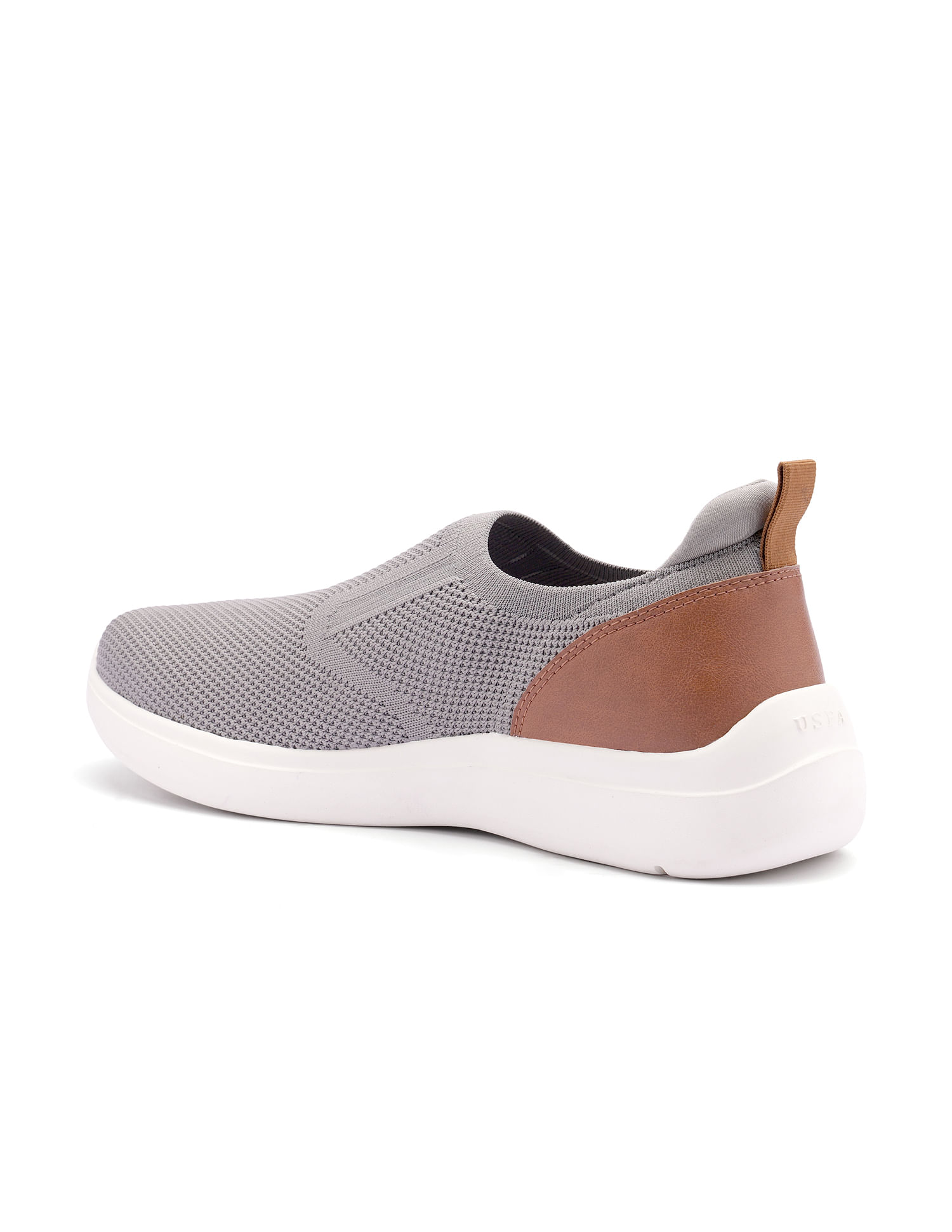 U.S. Polo Assn. Round Toe Solid Tenore Slip On Shoes