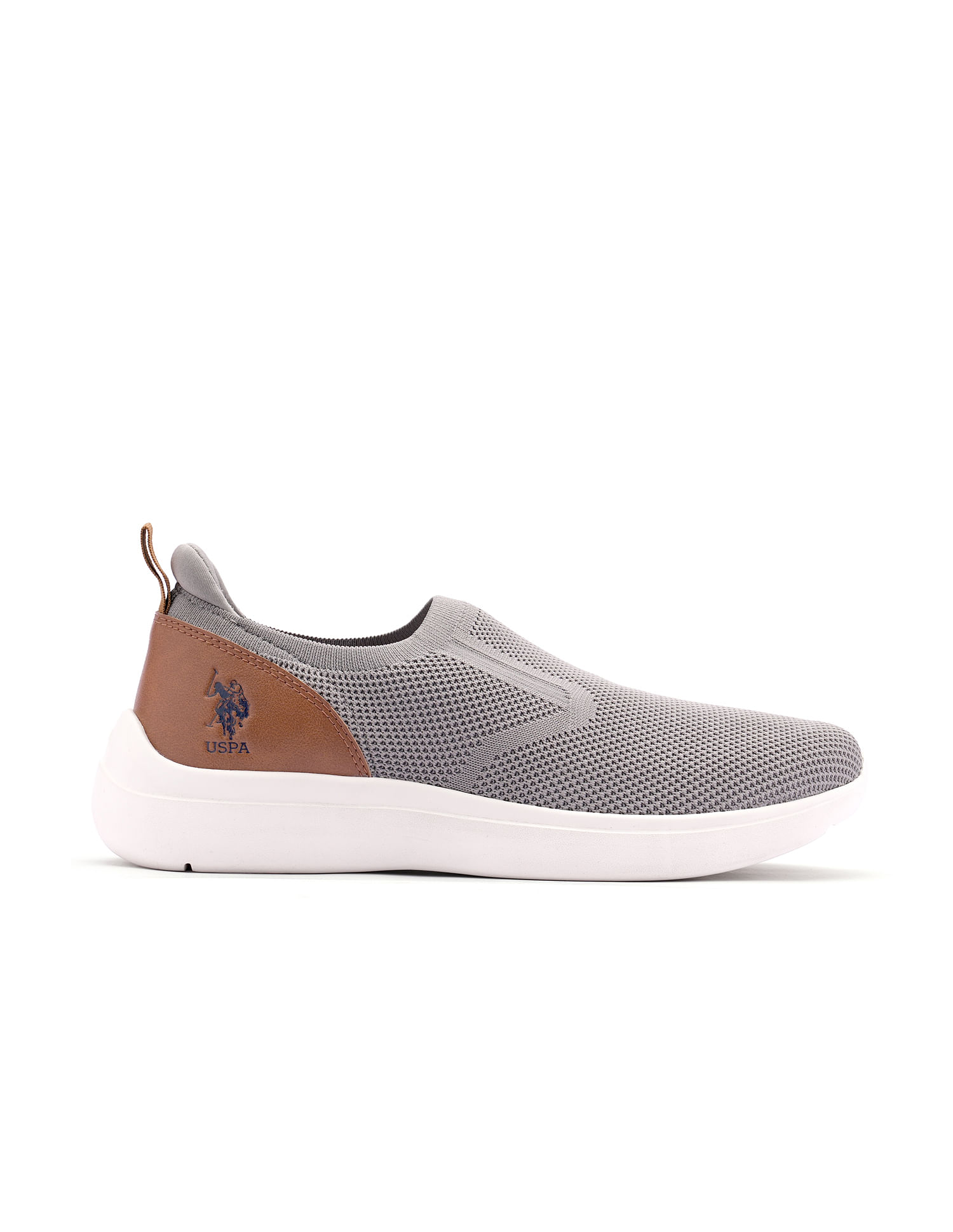 U.S. Polo Assn. Round Toe Solid Tenore Slip On Shoes