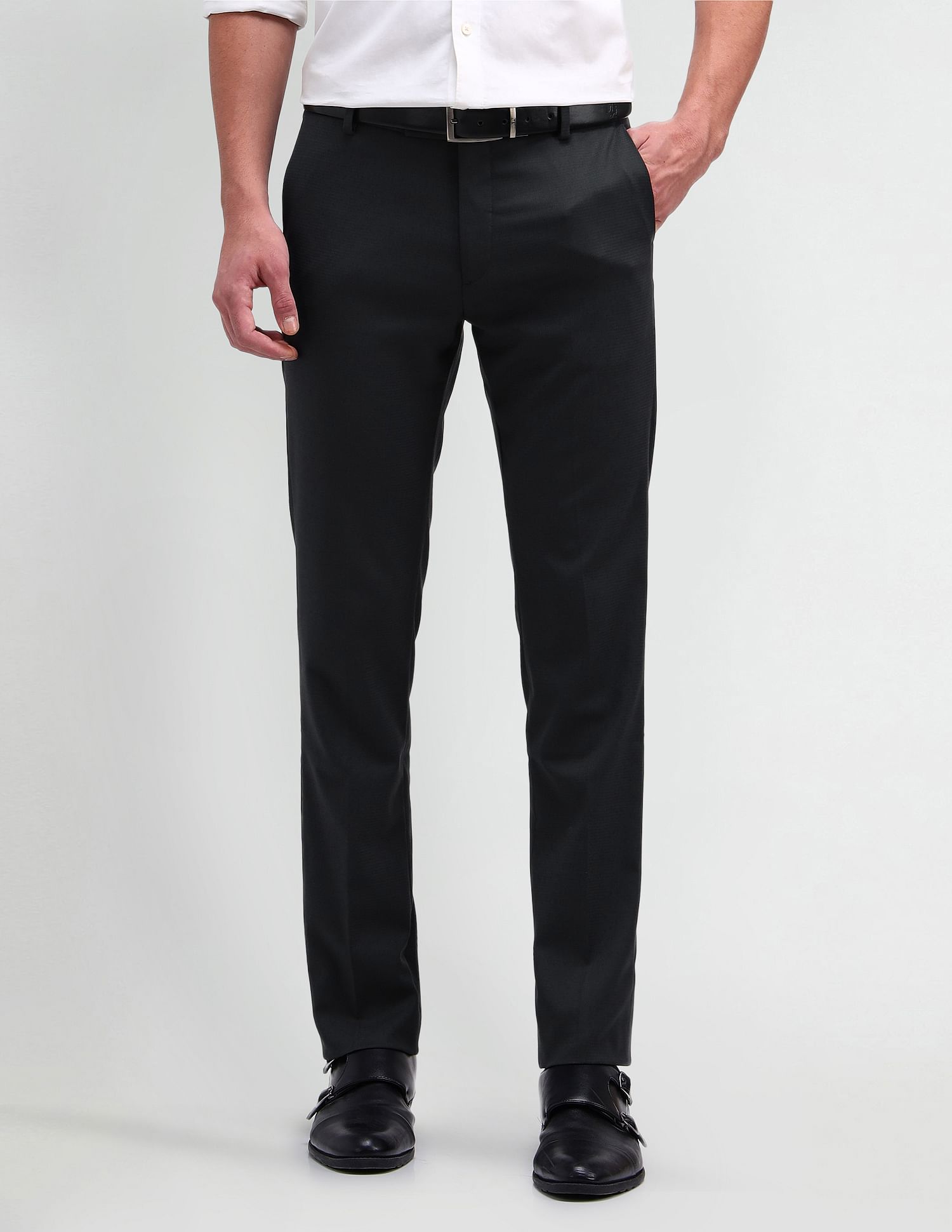 Arrow Denver Slim Dobby Trousers