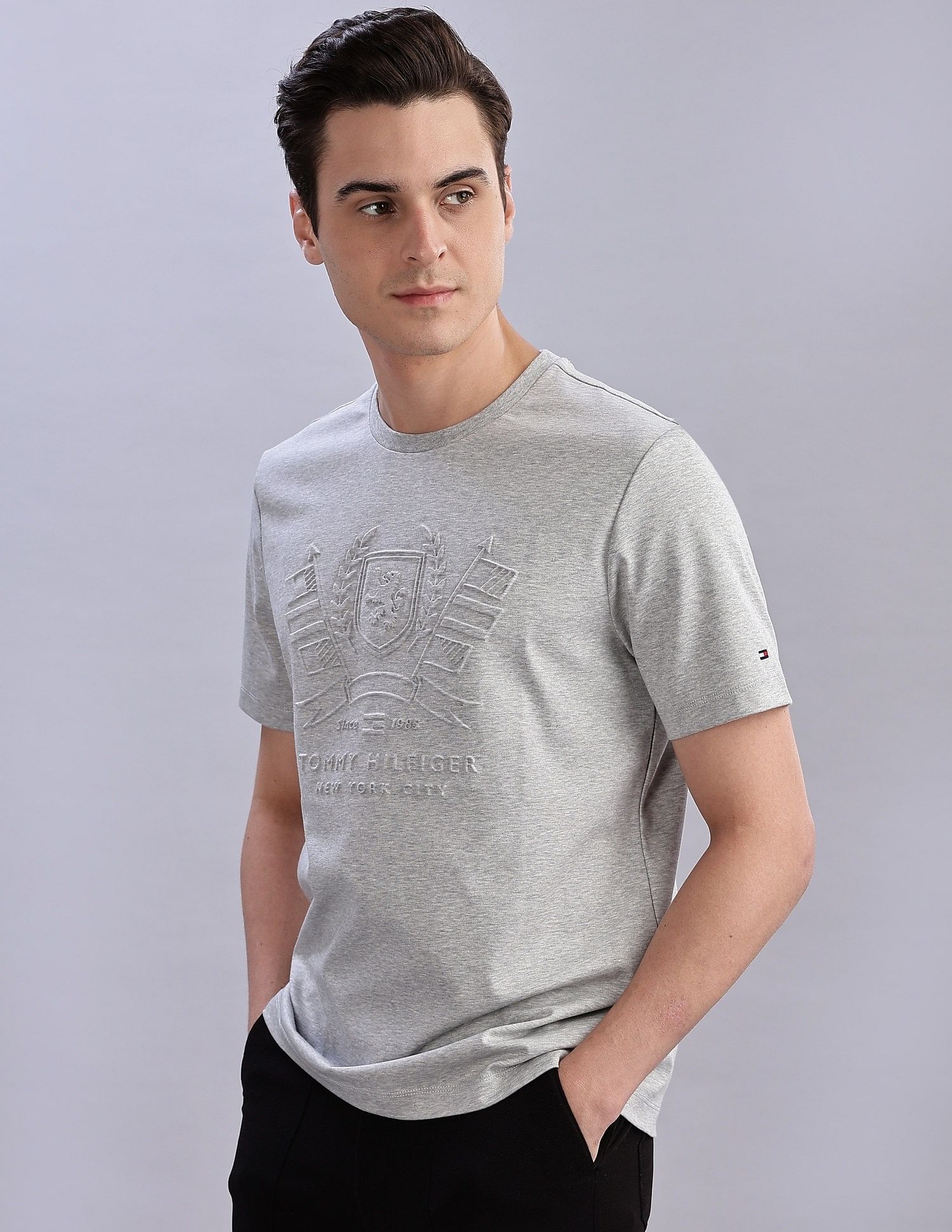 Tommy Hilfiger Printed Regular-Fit Cotton T-Shirts