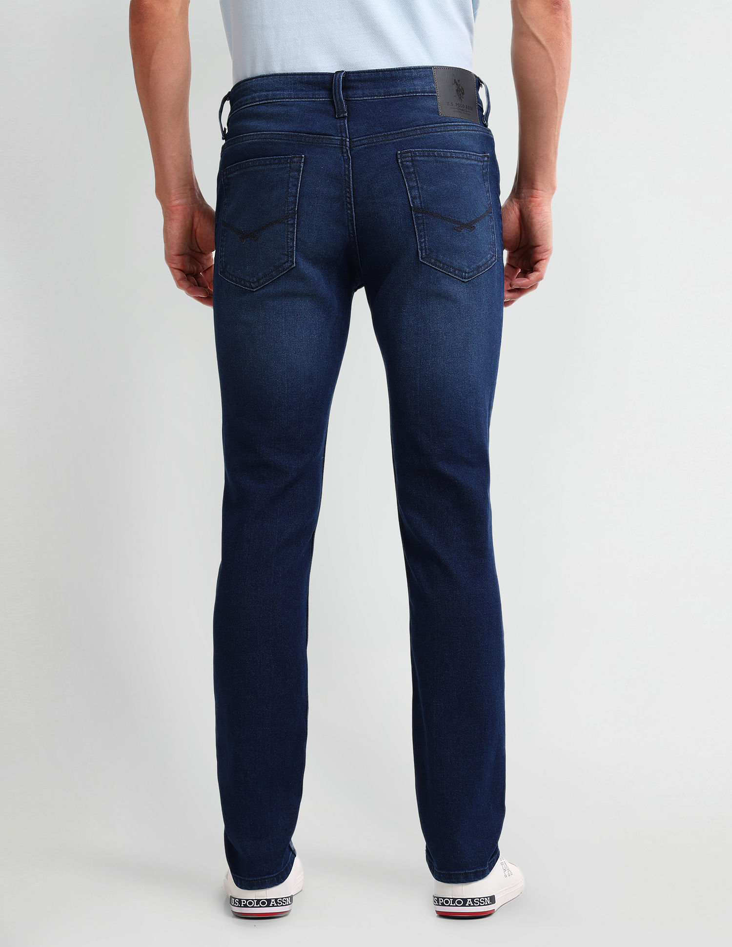 U.S. Polo Assn. Denim Co. Brandon Slim Tapered Blue Jeans