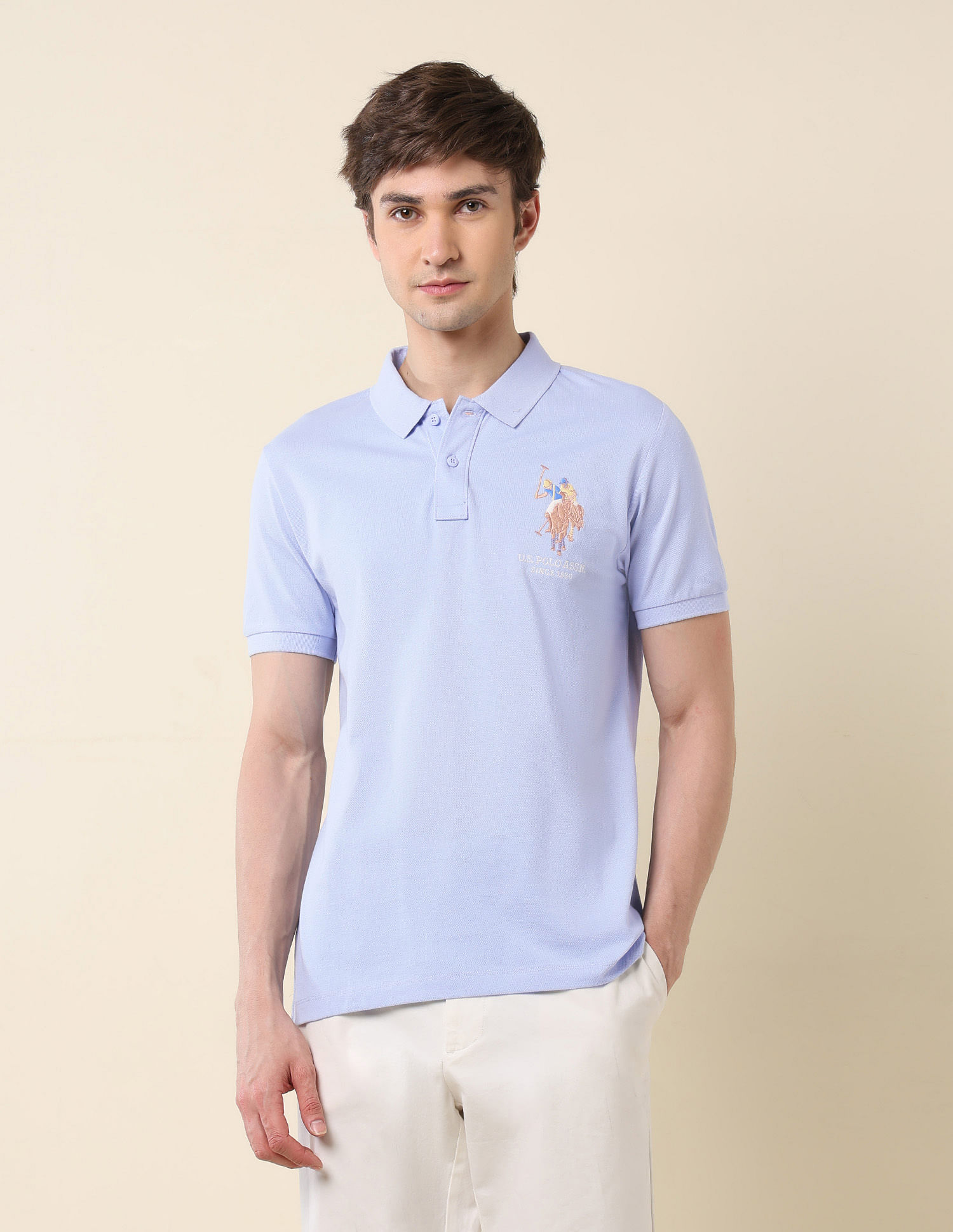 U.S. Polo Assn. Pure Cotton Summer Splash Polo Shirt