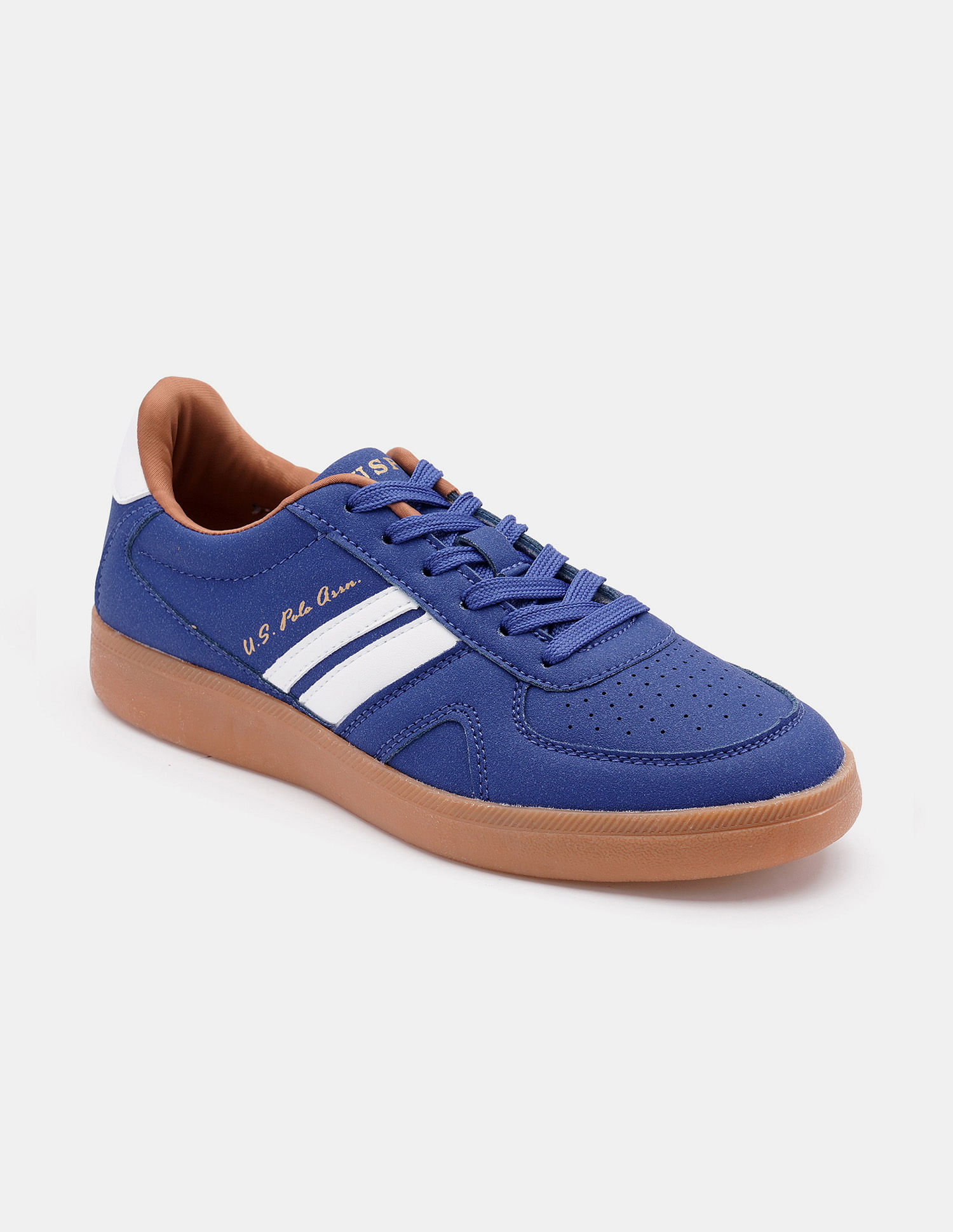 U.S. Polo Assn. Women Edda Striped Sneakers