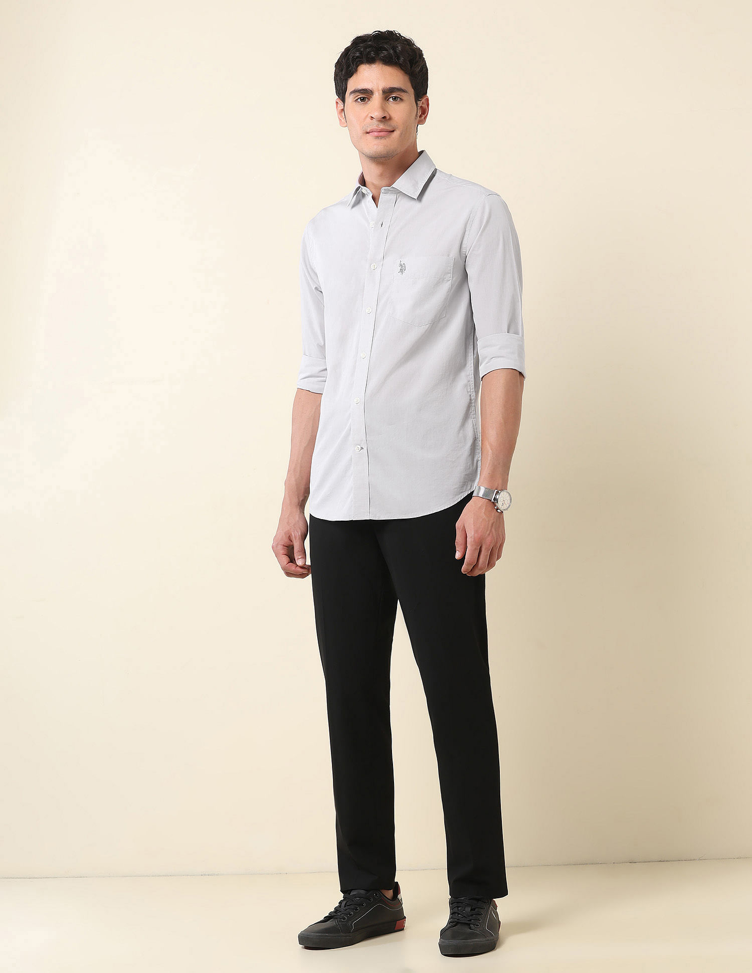U.S. Polo Assn. Pure Cotton Tailored Fit Shirt