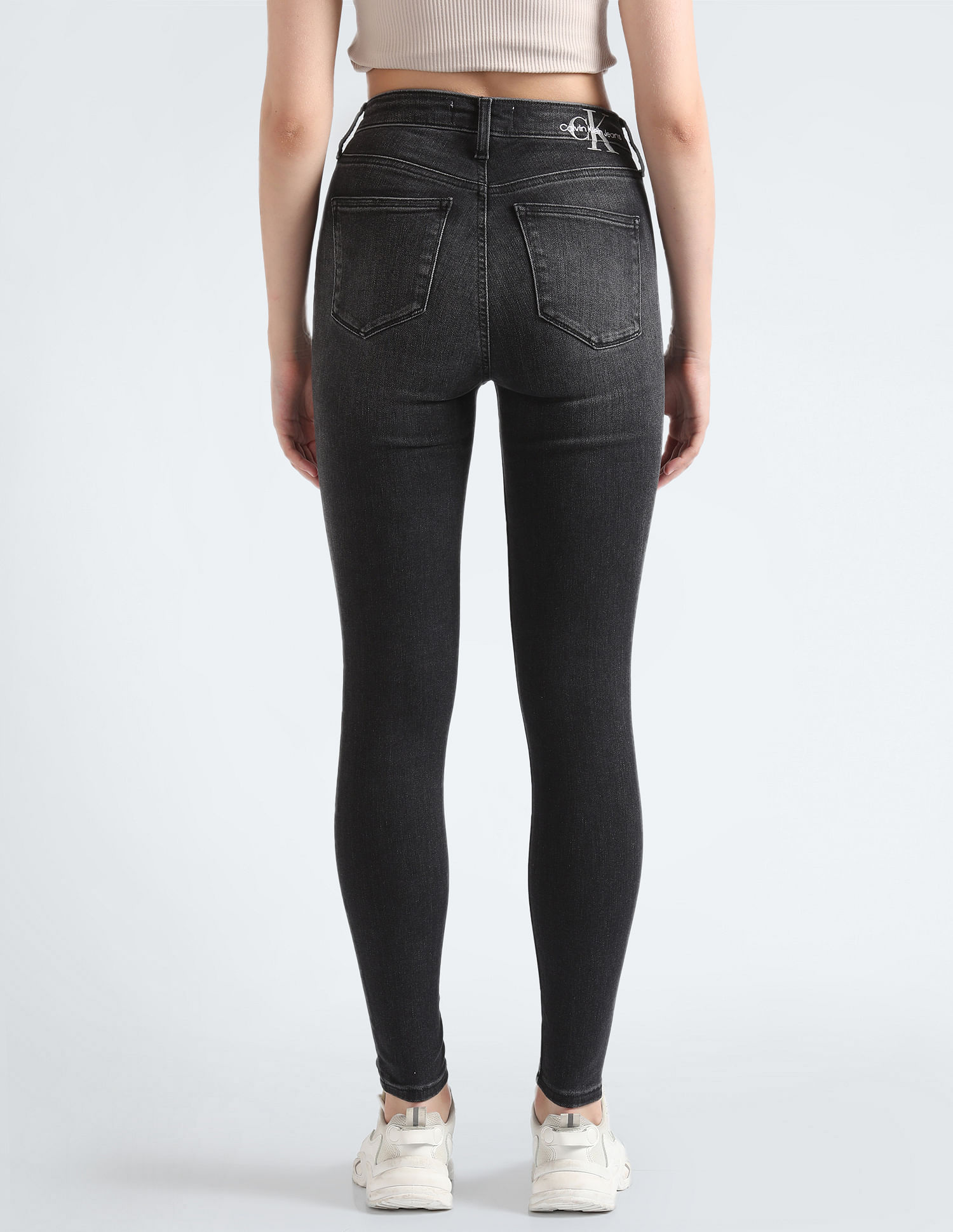 Calvin Klein High Rise Super Skinny Fit Jeans