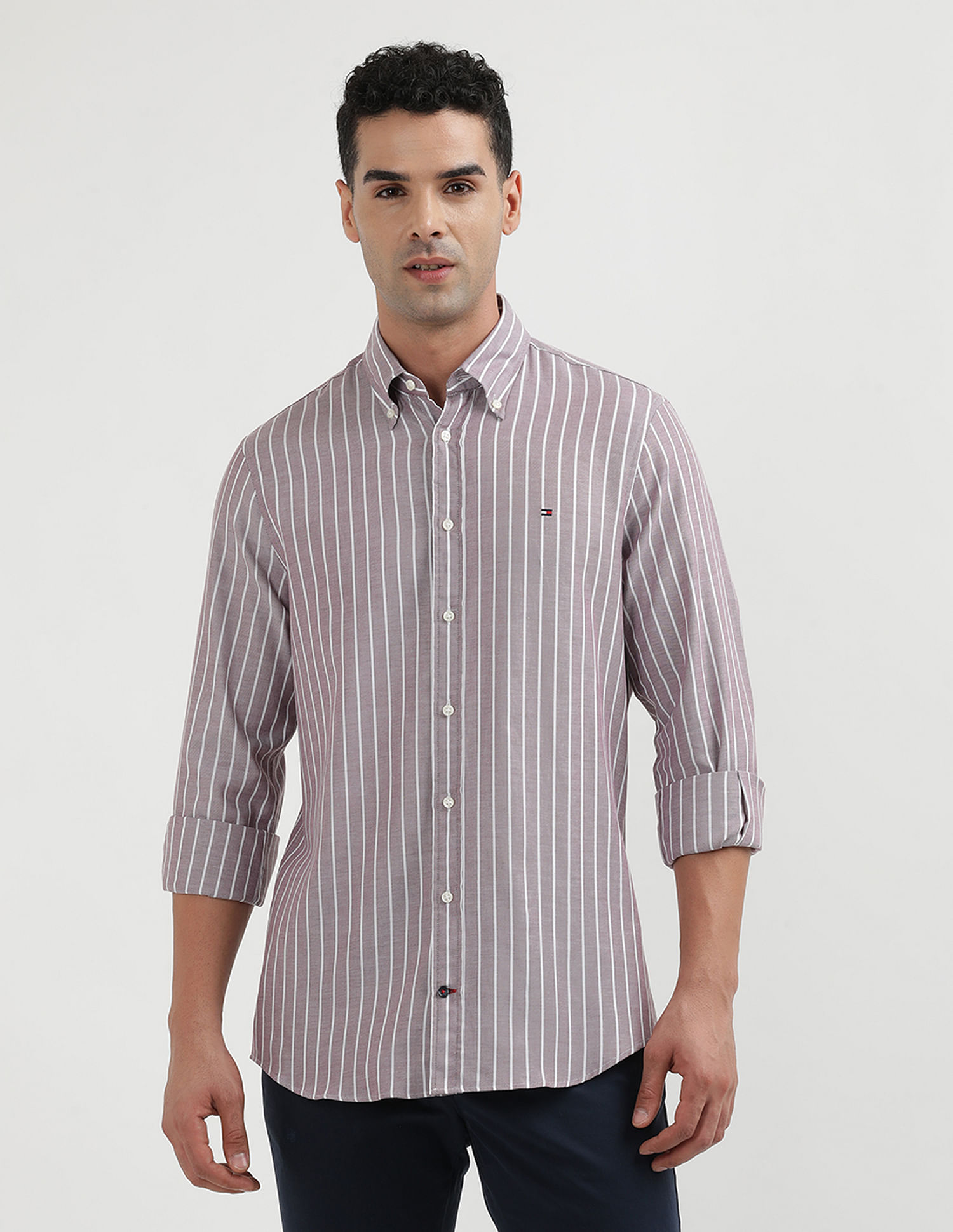 Tommy Hilfiger Slim Fit Stripe Shirt