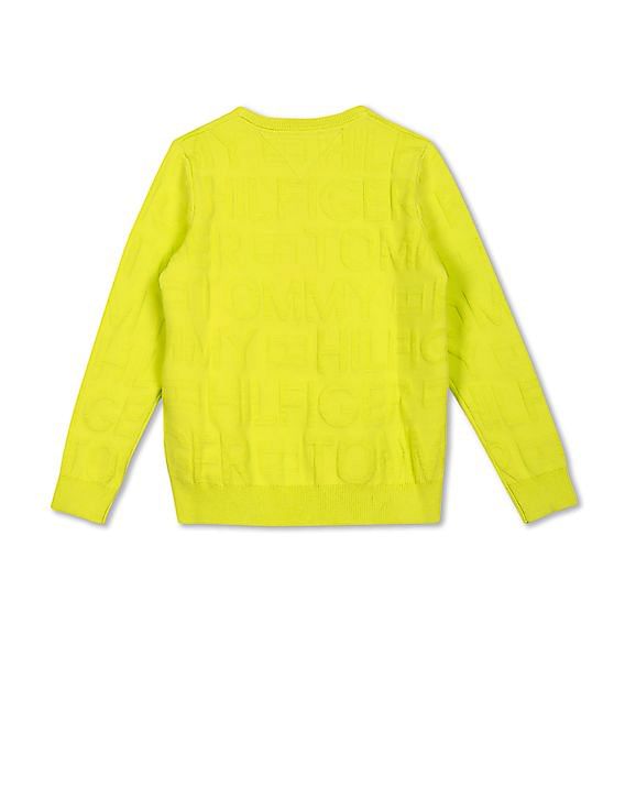 Neon tommy cheap hilfiger jumper