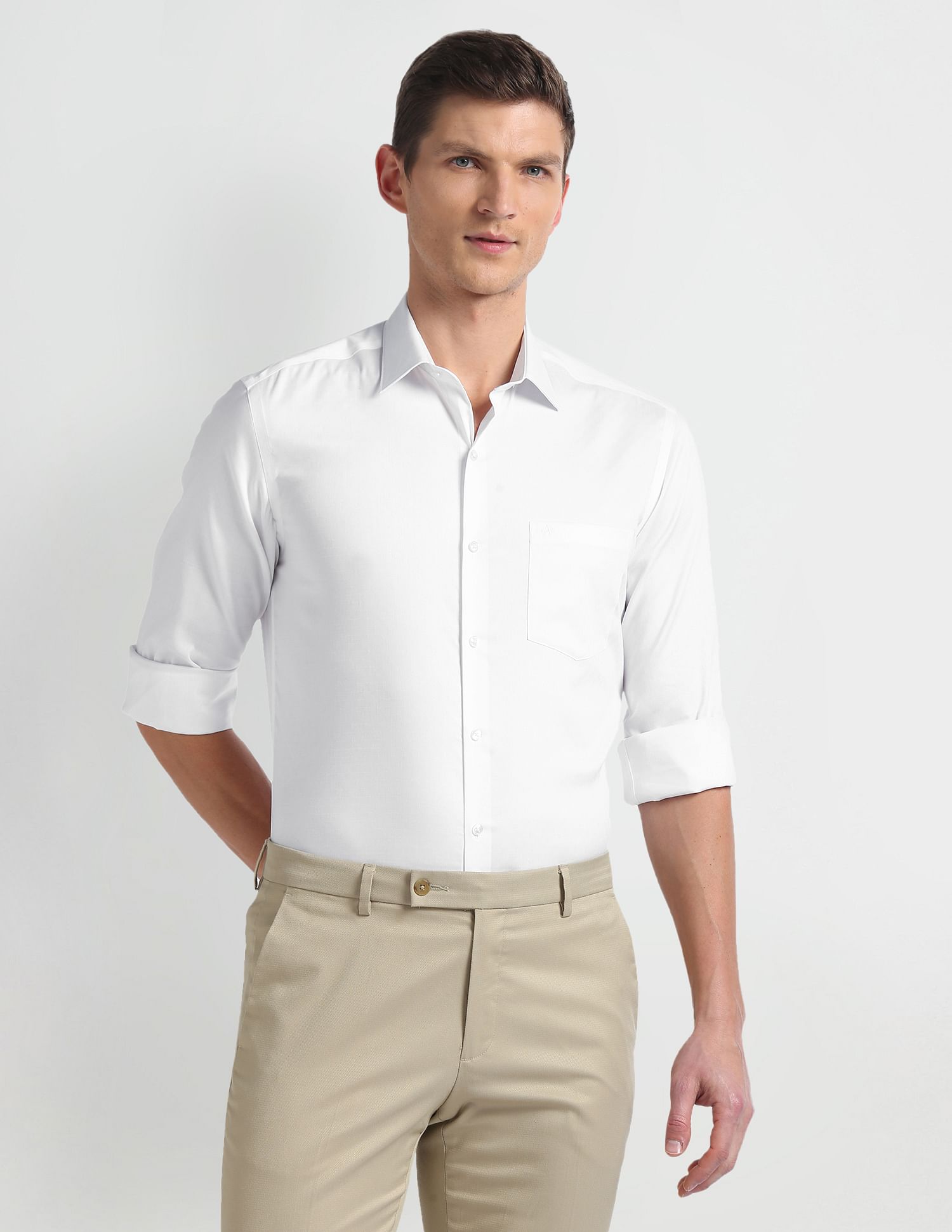 Arrow Auto Press Twill Shirt