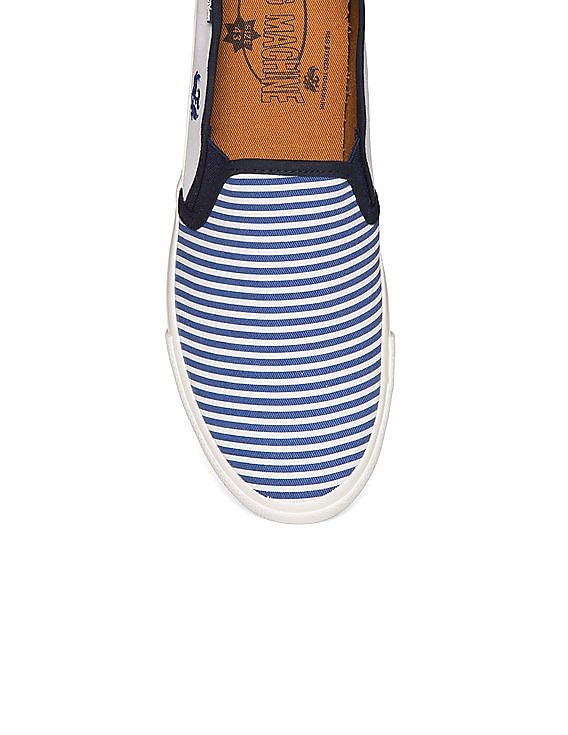 Tommy Bahama Sneakers Women's US 7.5 - Striped Canvas Slip On Shoes 51630 |  eBay
