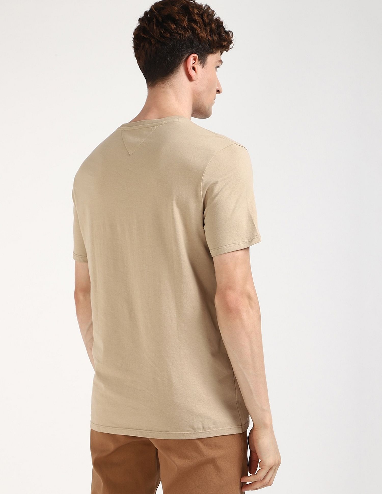 Tommy Hilfiger Solid Regular-Fit Cotton T-Shirt
