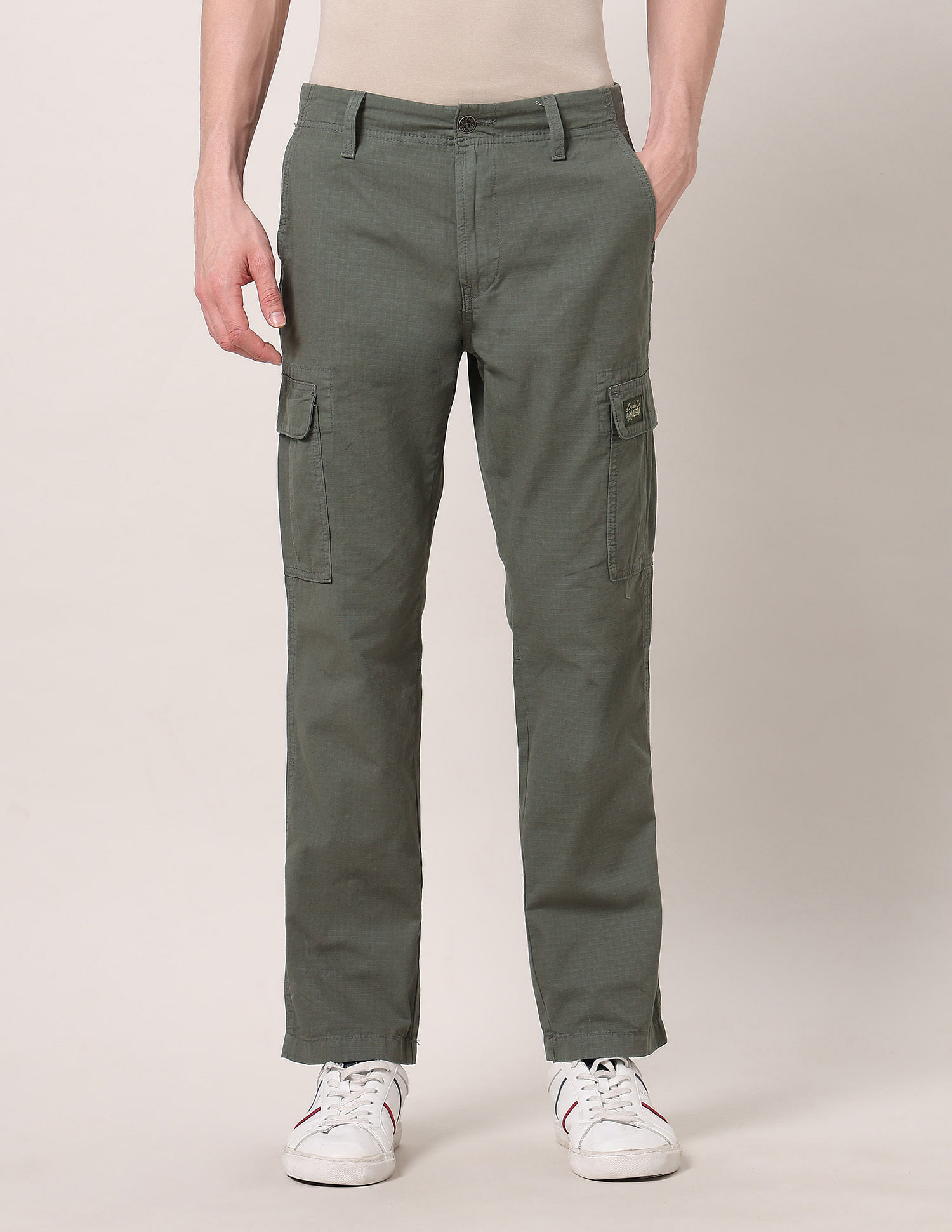U.S. Polo Assn. Denim Co. Straight Fit Cargo Trousers