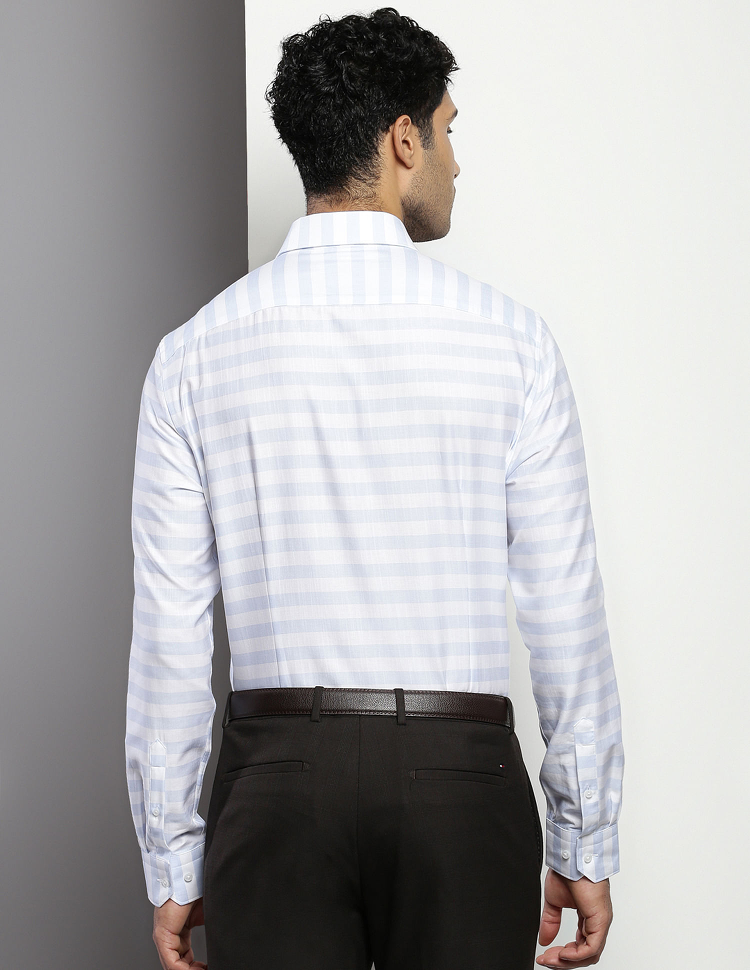 Tommy Hilfiger Horizontal Stripe Slim Fit Shirt