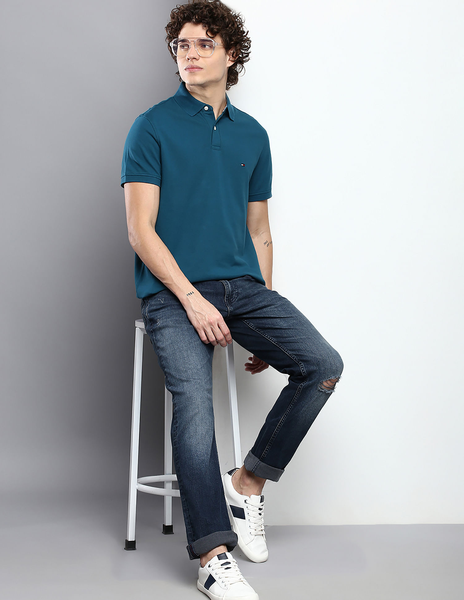Tommy Hilfiger Rinsed Scanton Slim Fit Jeans