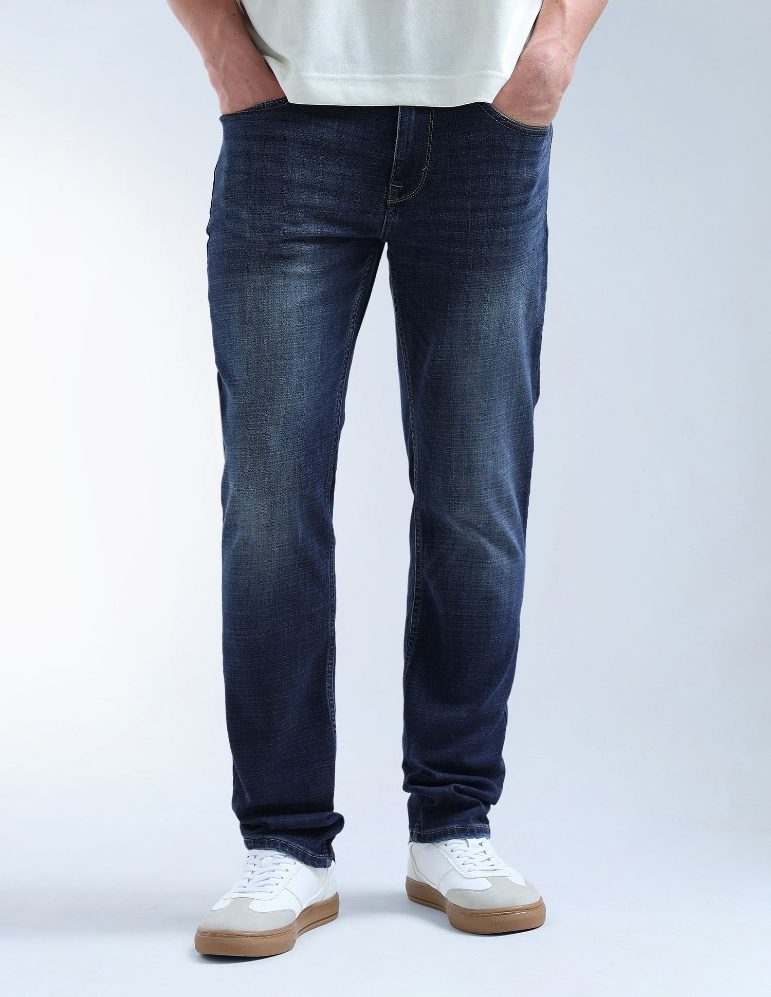 Flying Machine Freddie Slim Straight Fit Jeans