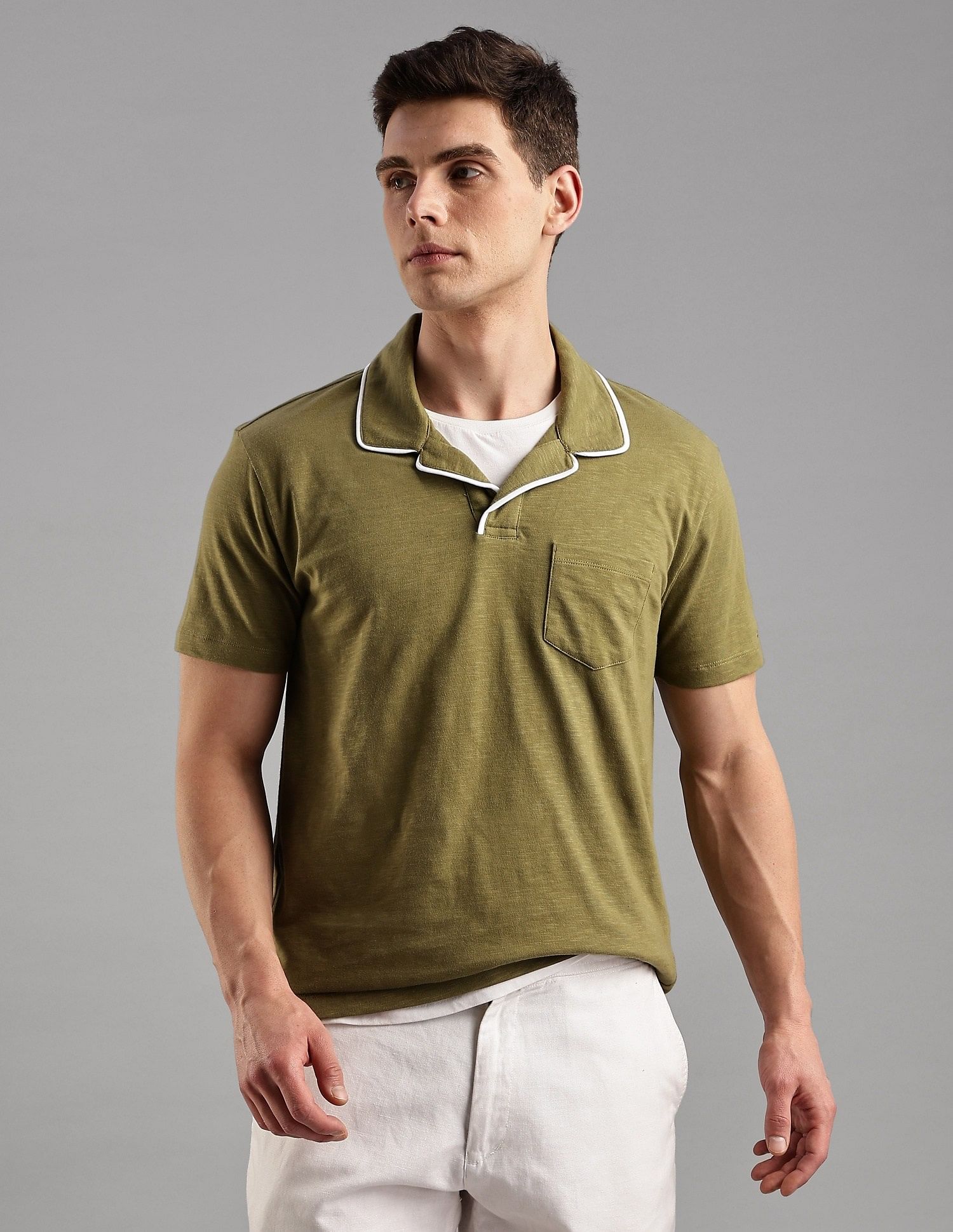 Tommy Hilfiger Solid Regular-Fit Cotton Polo Shirts