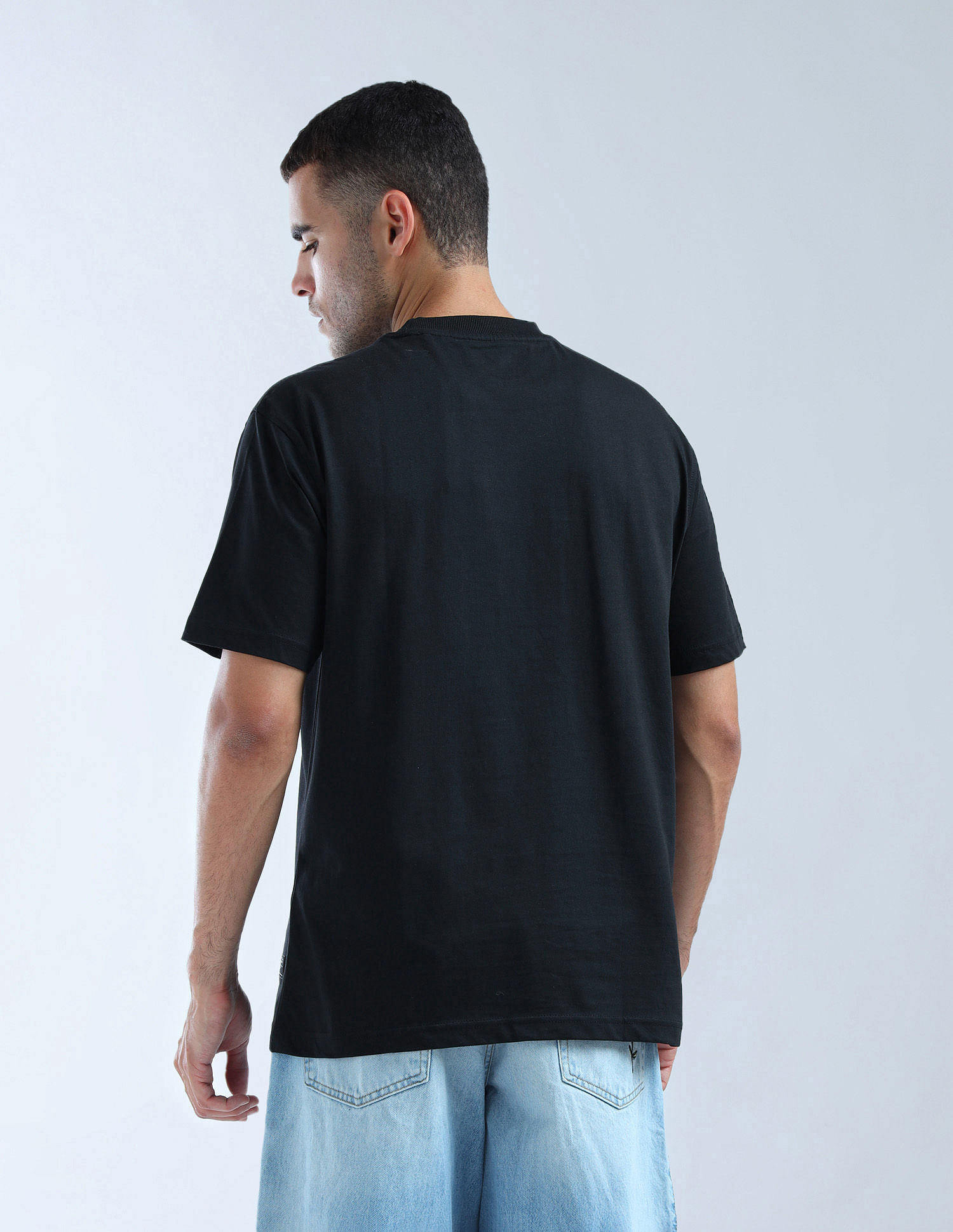 Flying Machine Typographic Printed Essentials T-Shirt