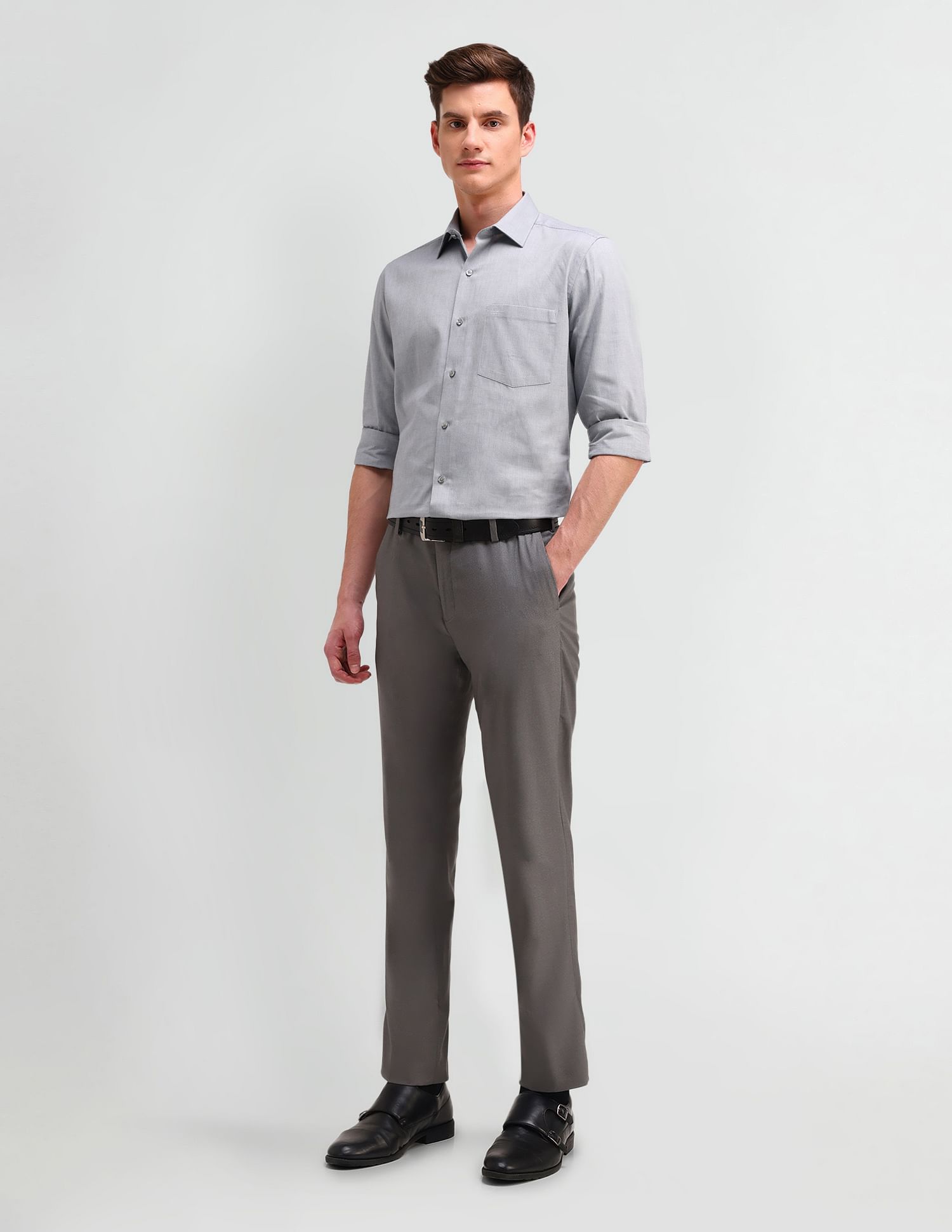 Arrow Dobby All-Over Pattern Shirt
