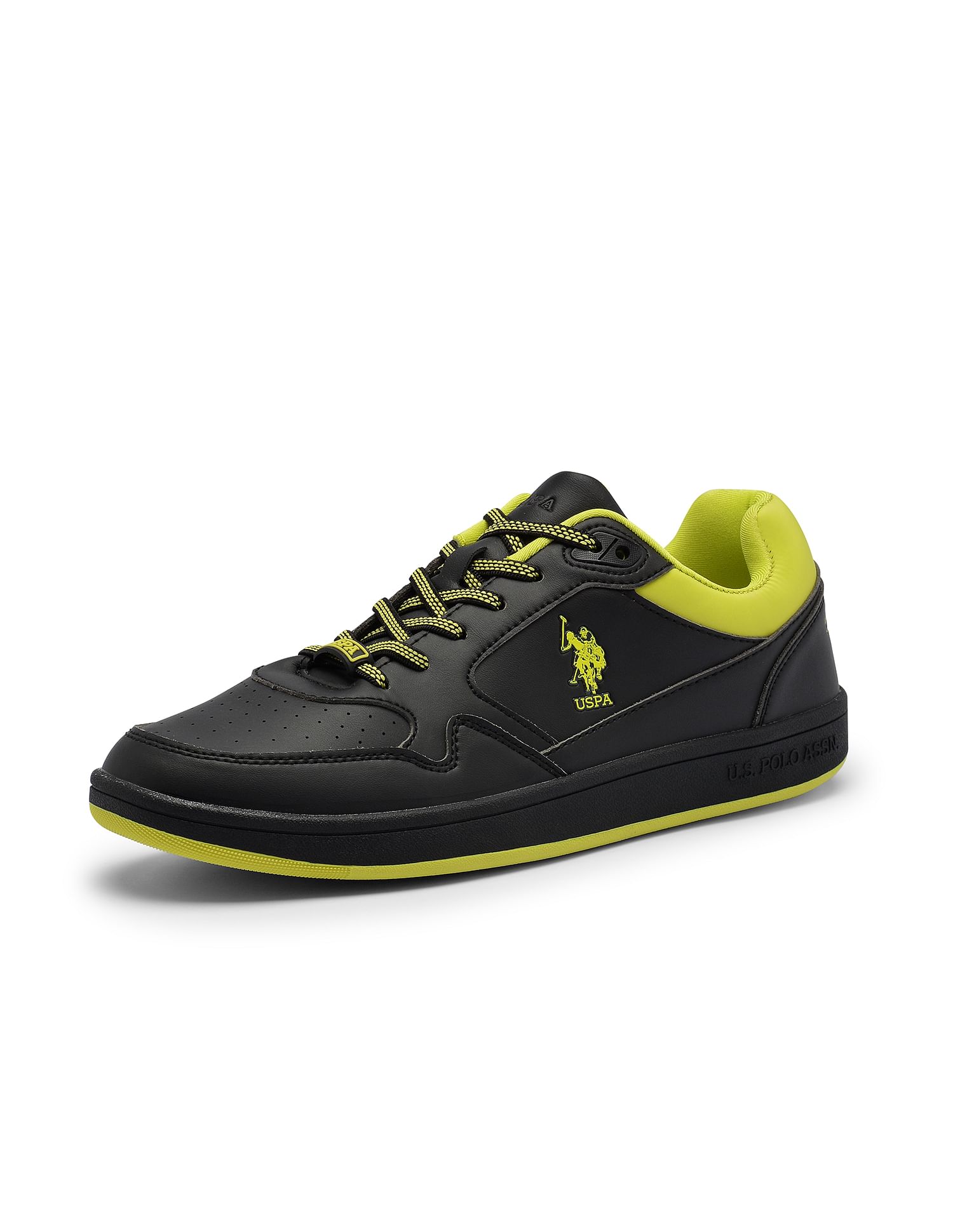 U.S. Polo Assn. Men Round Toe Colour Block Milo Sneakers
