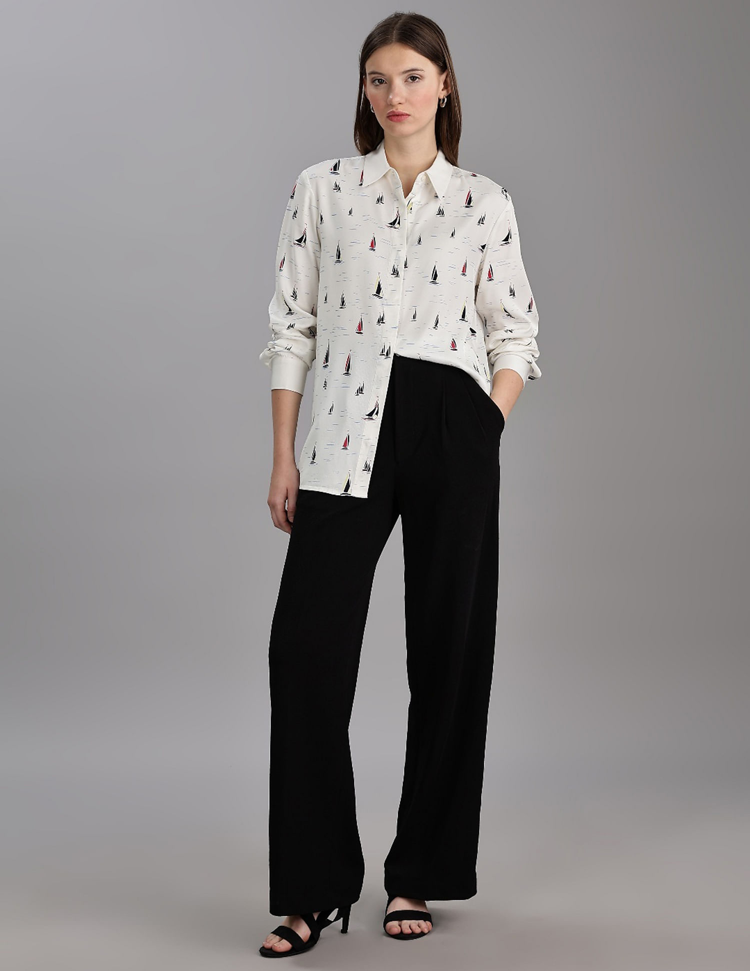 Tommy Hilfiger Printed Regular-Fit Viscose Shirt
