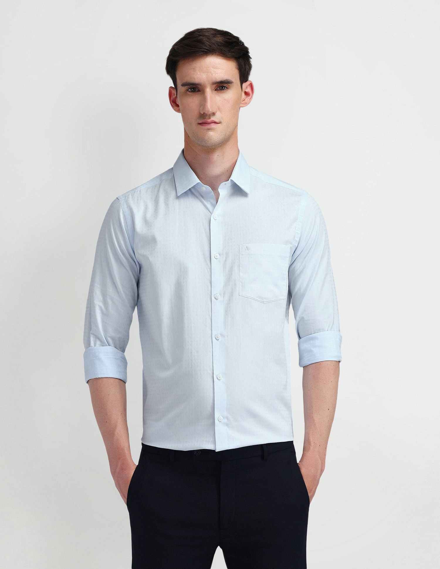 Arrow Textured Dobby Shirt