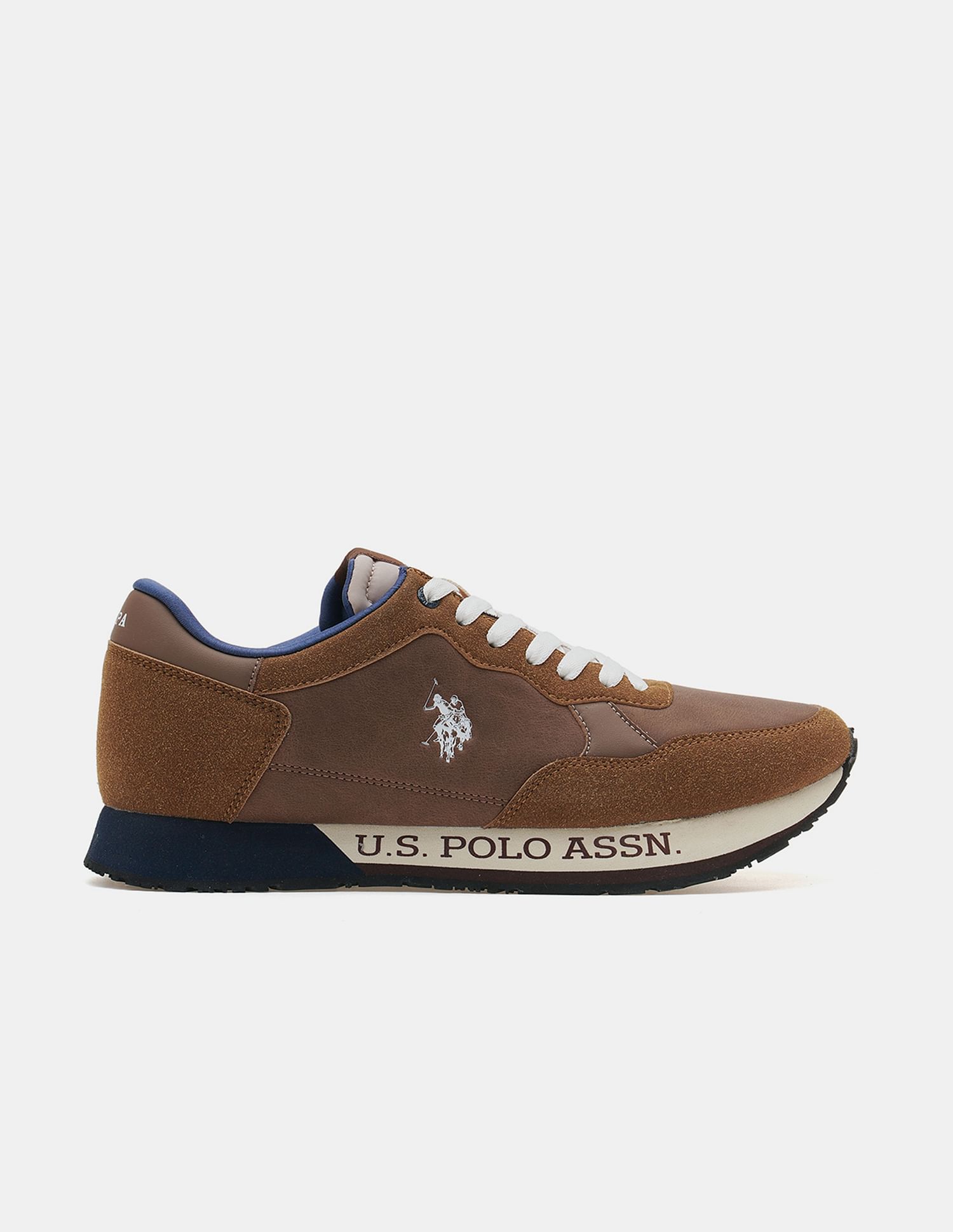 U.S. Polo Assn. Men Caspian 2.0 Colour Blocked Sneakers