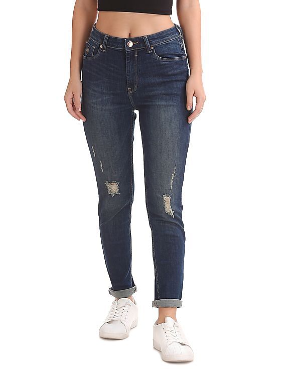 flying machine high rise jeans