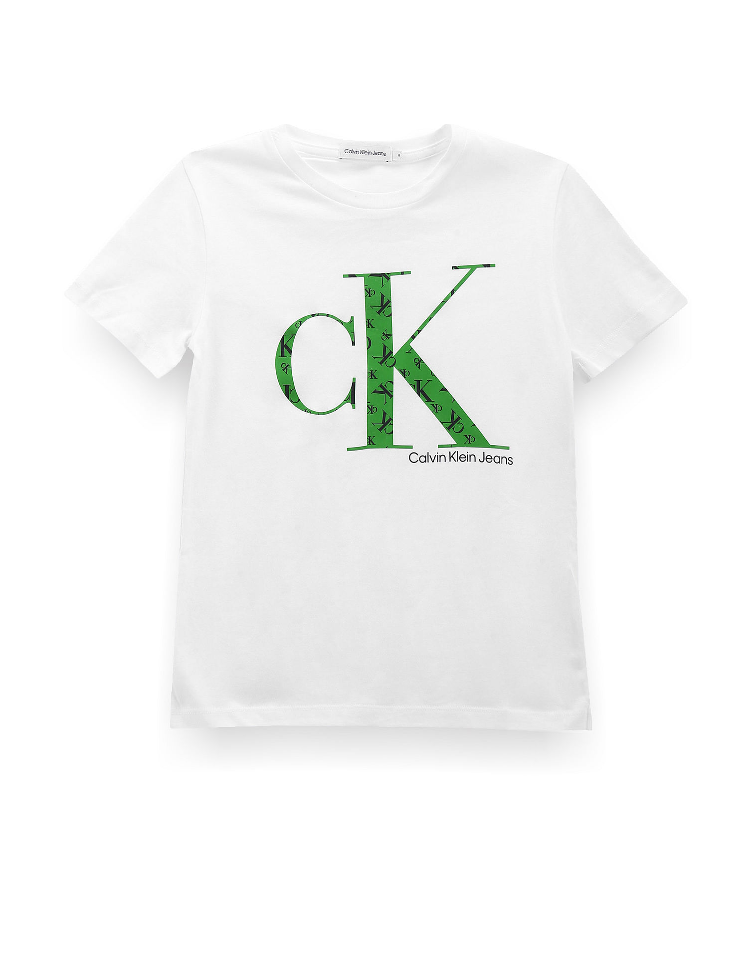 Buy Calvin Klein Jeans Monogram Logo T-shirt - NNNOW.com