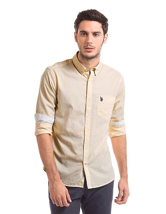 us polo assn tailored fit shirts