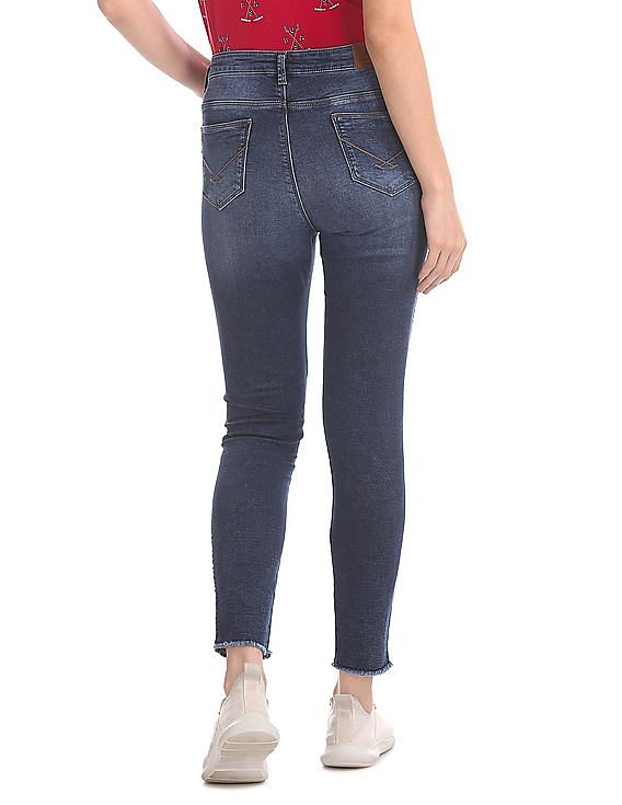 U.S. Polo Assn. Women High Rise Super Skinny Fit Jeans