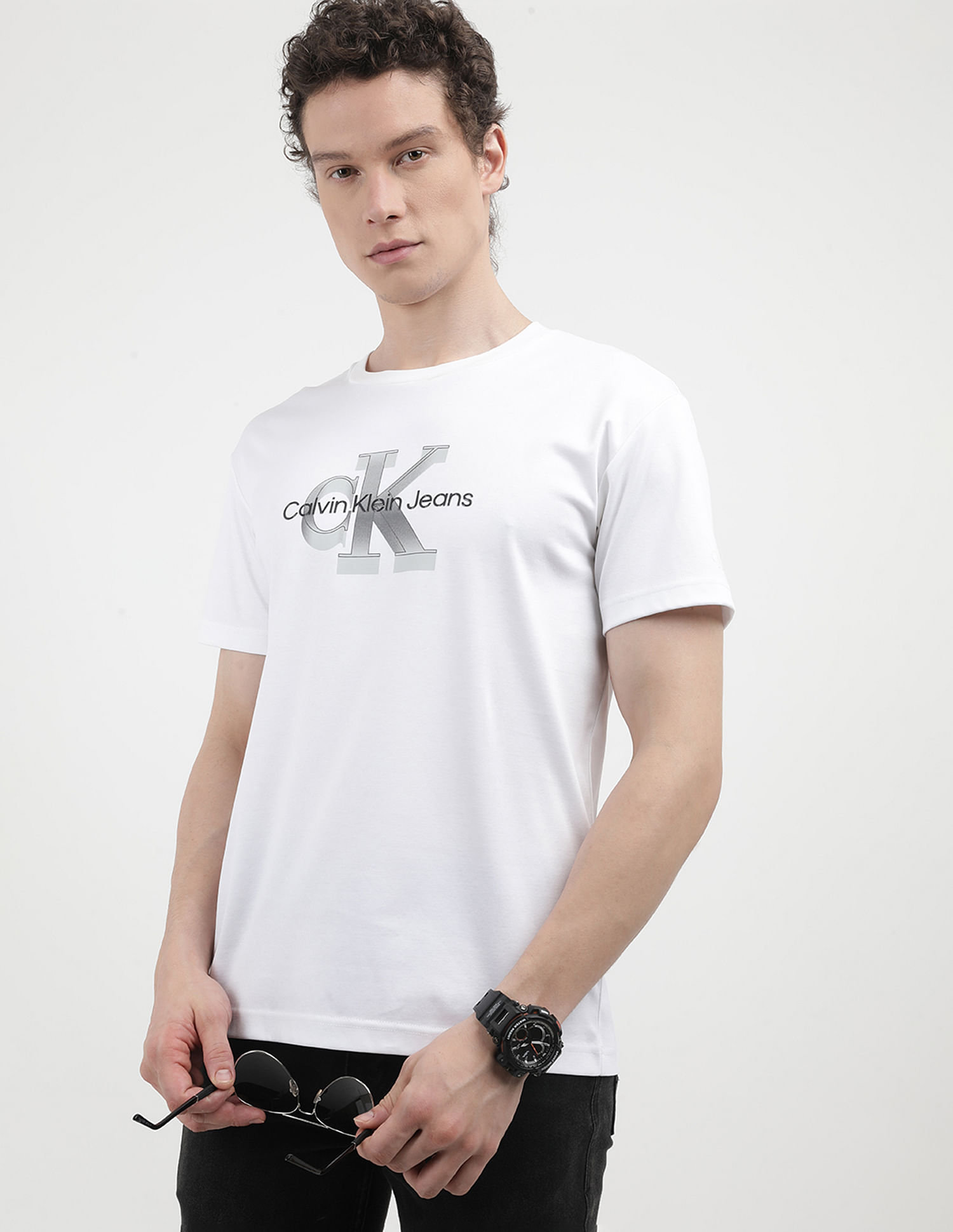 Calvin Klein Jeans Euphoric Monologo T-Shirt