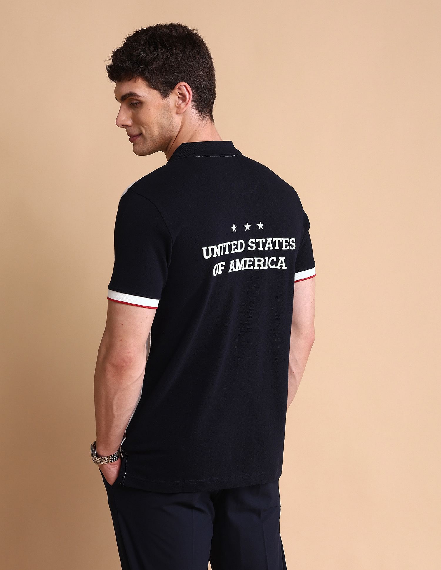 U.S. Polo Assn. Slim Fit Iconic Number Polo Shirt