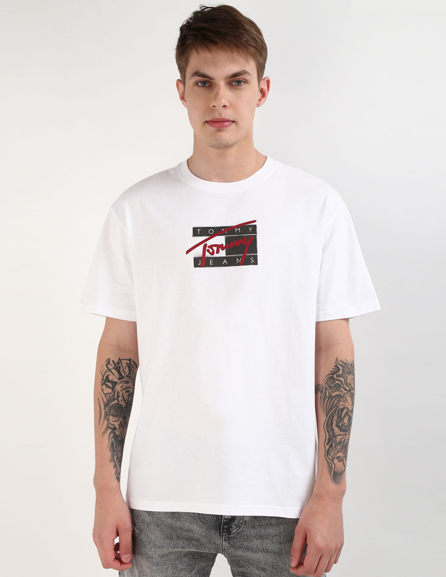 Tommy Hilfiger Street Signature Flag T-Shirt