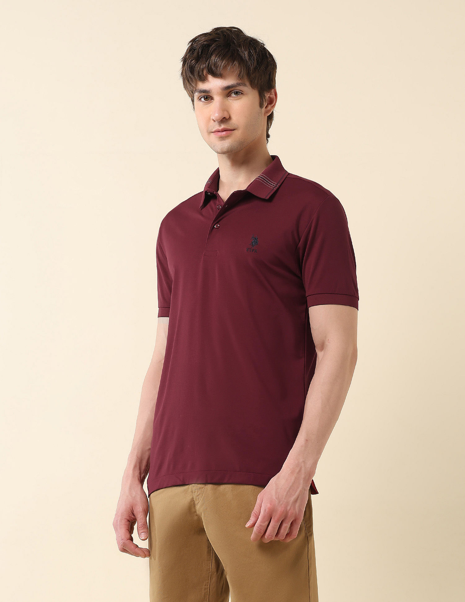 U.S. Polo Assn. Solid Gentlemans Club Polo Shirt
