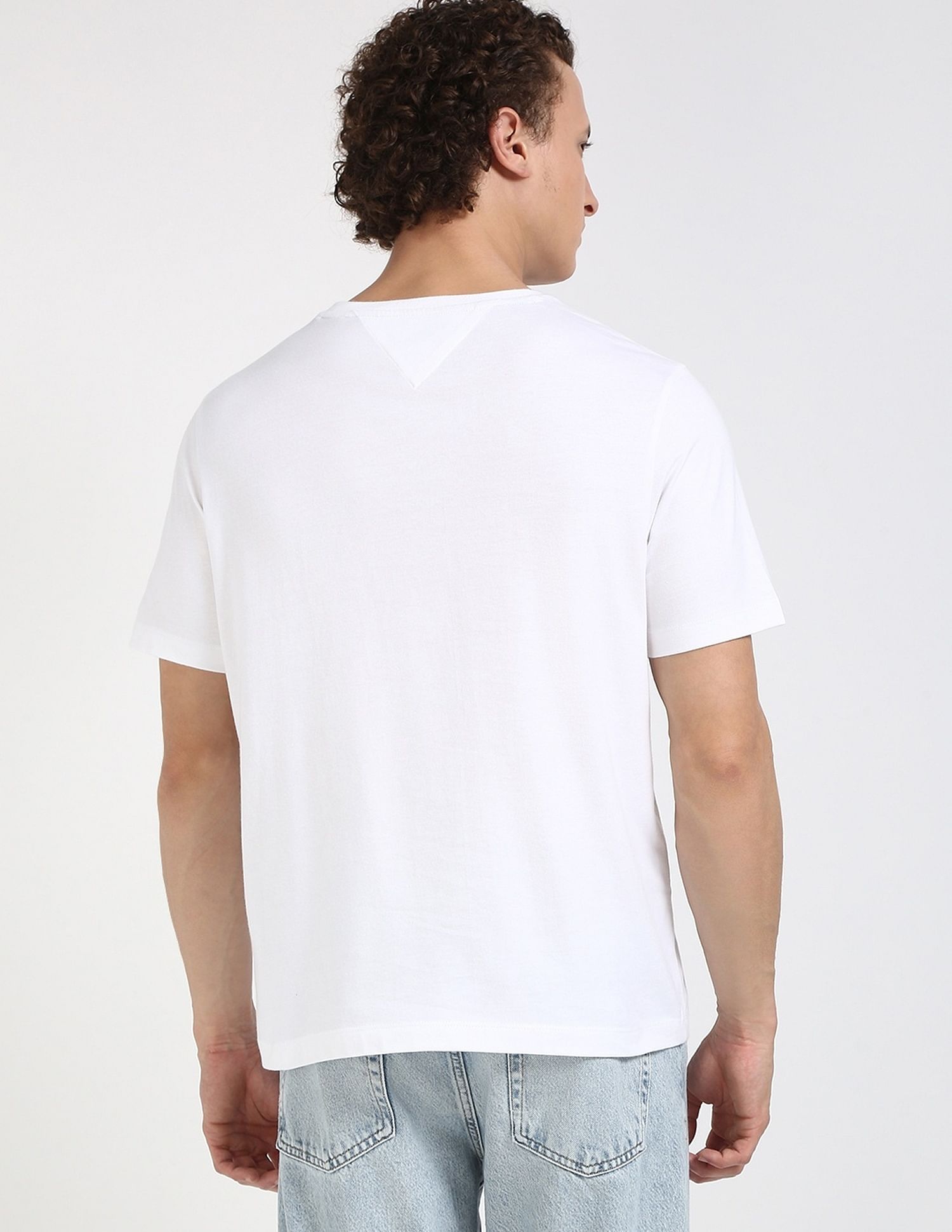 Tommy Hilfiger Solid Regular-Fit Cotton T-Shirt