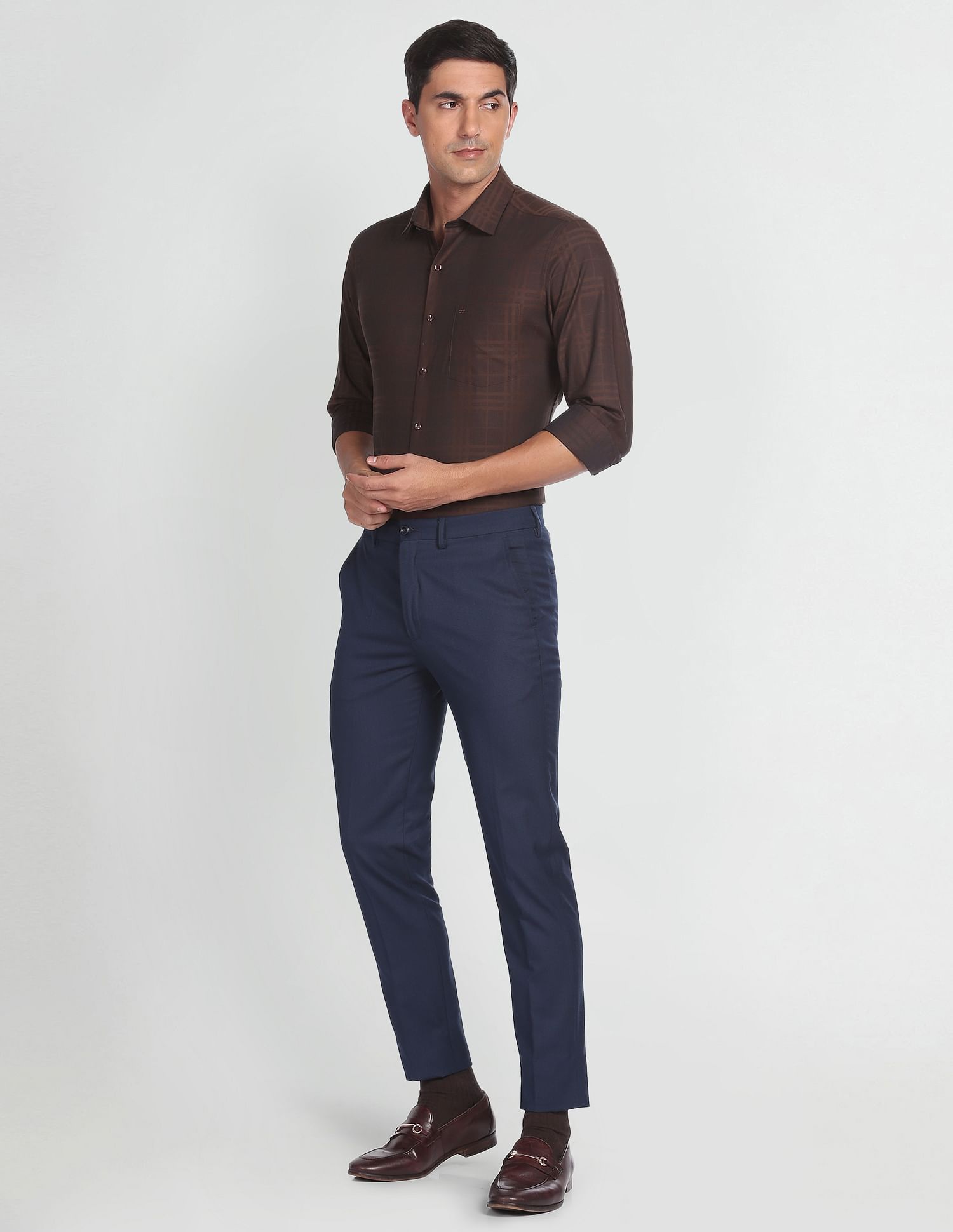Arrow Tartan Check Pure Cotton Shirt