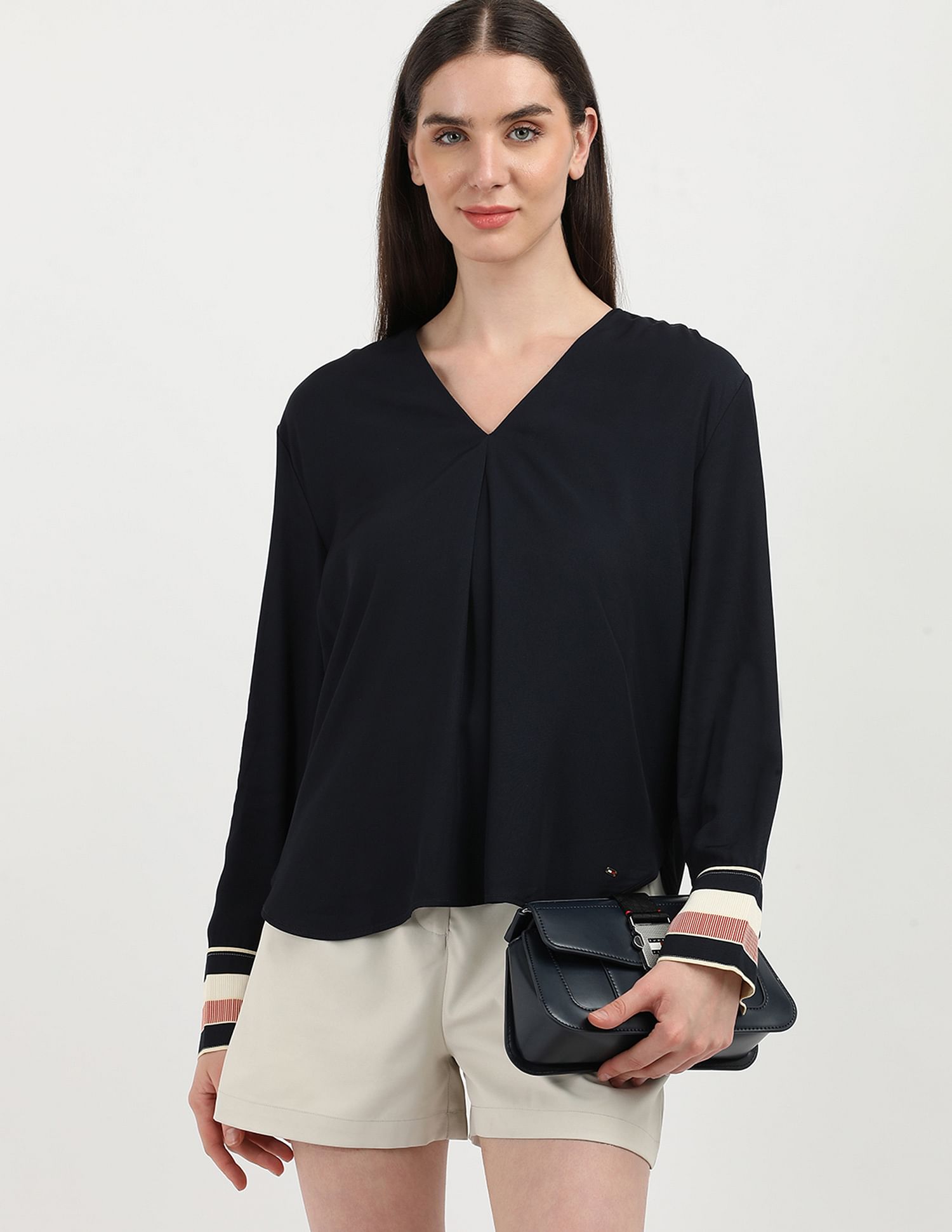 Tommy Hilfiger Relaxed Fit Solid Shirt