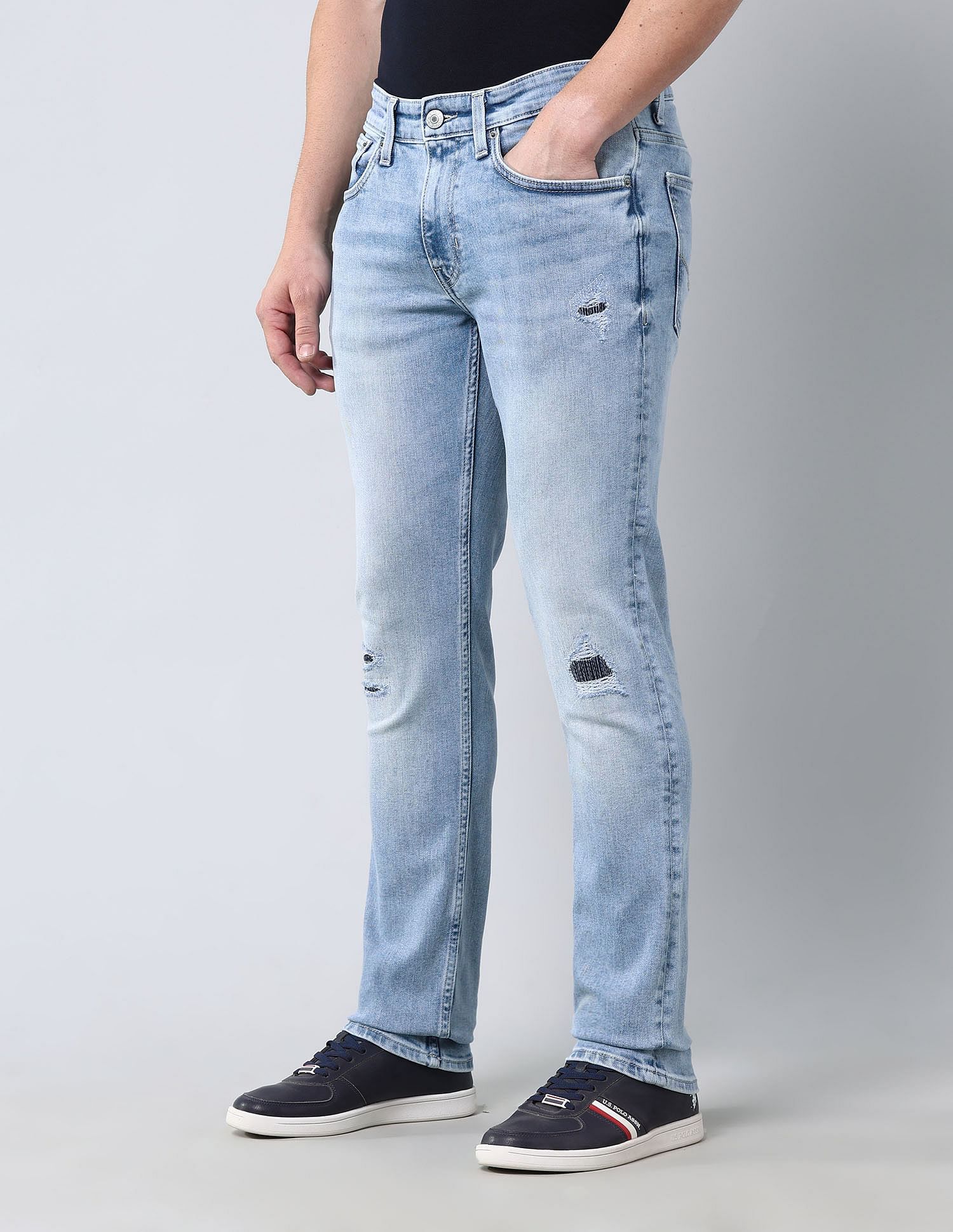U.S. Polo Assn. Denim Co. Brandon Slim Tapered Fit Vintage Jeans